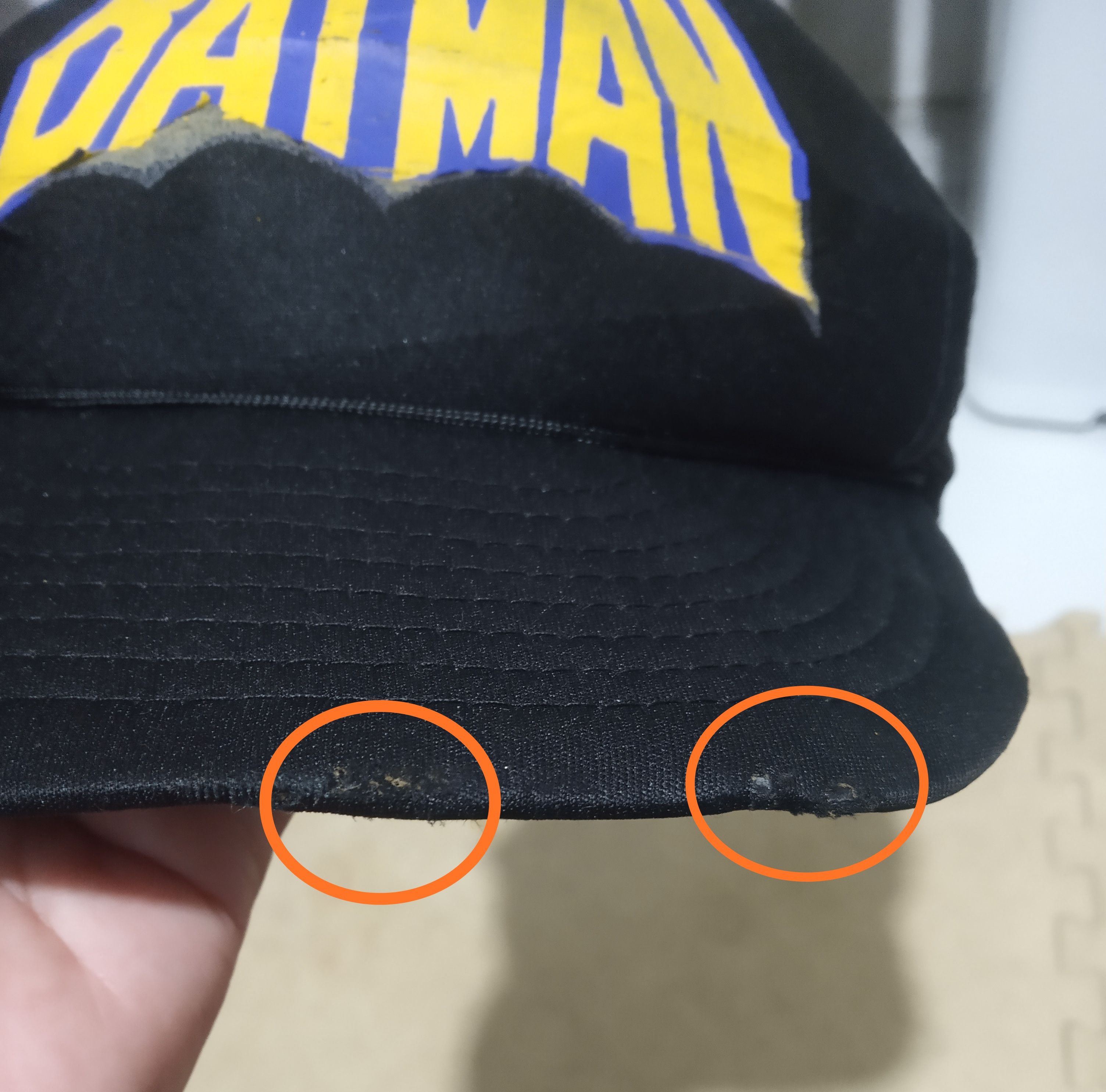 DC Comics Vintage Batman Logo Jat Cap Size ONE SIZE - 4 Thumbnail
