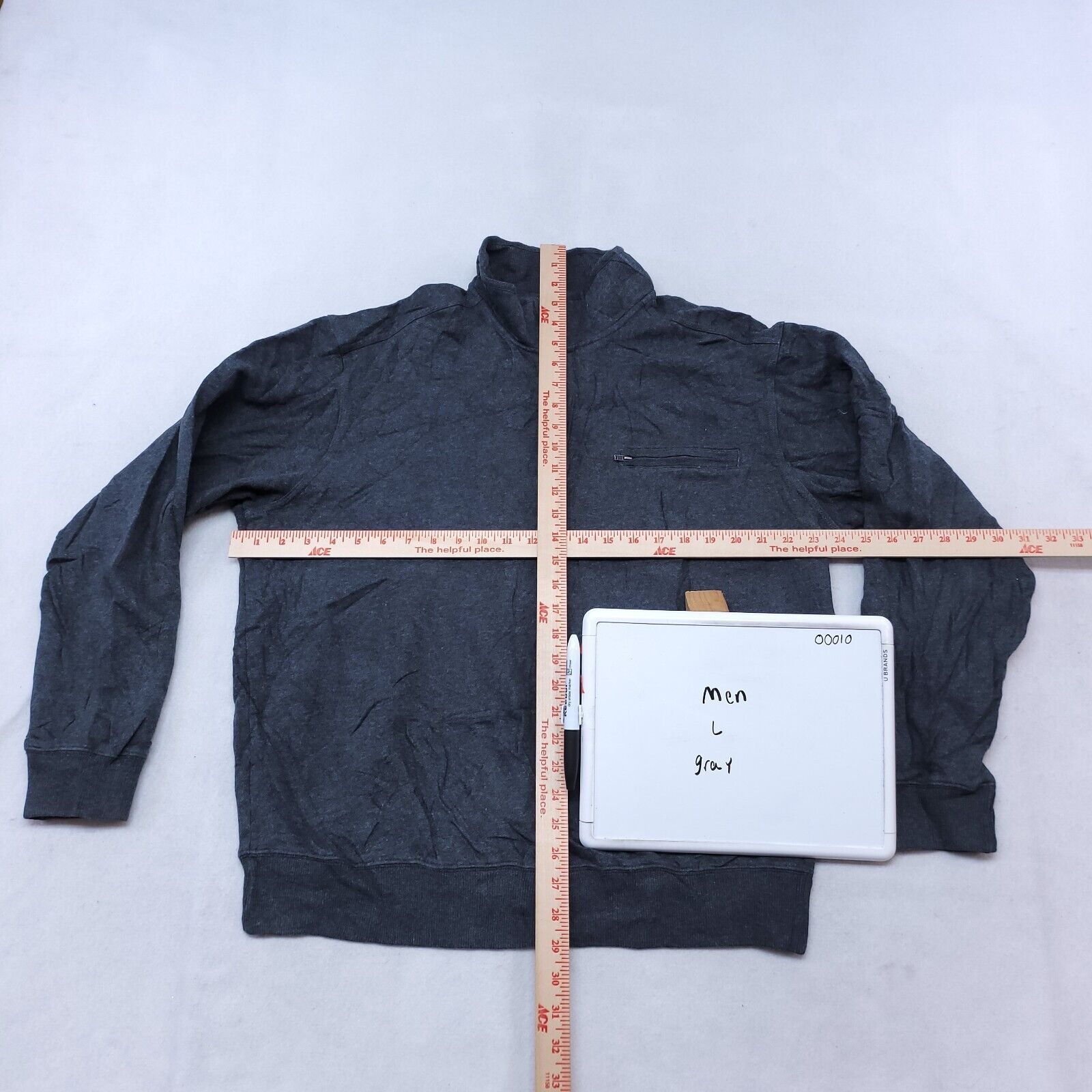 Guide Series Guide Series Casual Pullover Outdoor Jacket Mens Size L Gray Size US L / EU 52-54 / 3 - 6 Thumbnail