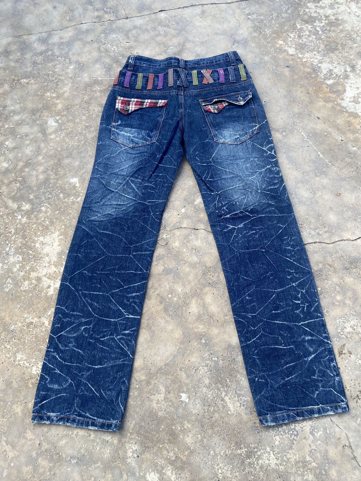Japanese Brand VINTAGE NYLAUS DOUBLE WAIST PANT Size US 30 / EU 46 - 2 Thumbnail