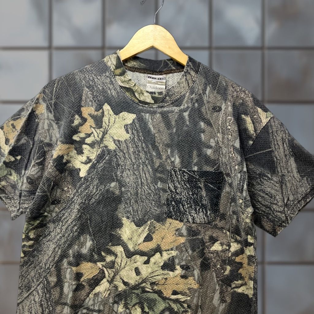 Realtree VINTAGE Realtree Camo T-Shirt L 90s Green Mens Size US L / EU 52-54 / 3 - 1 Thumbnail
