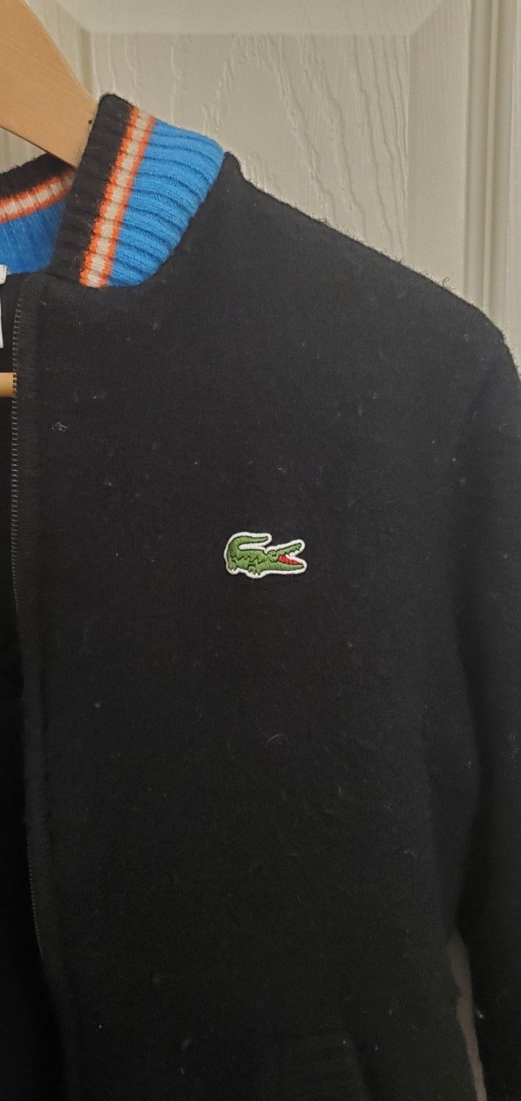 Lacoste Lacoste Live Two-Tone Letterman Jacket Size US L / EU 52-54 / 3 - 3 Thumbnail