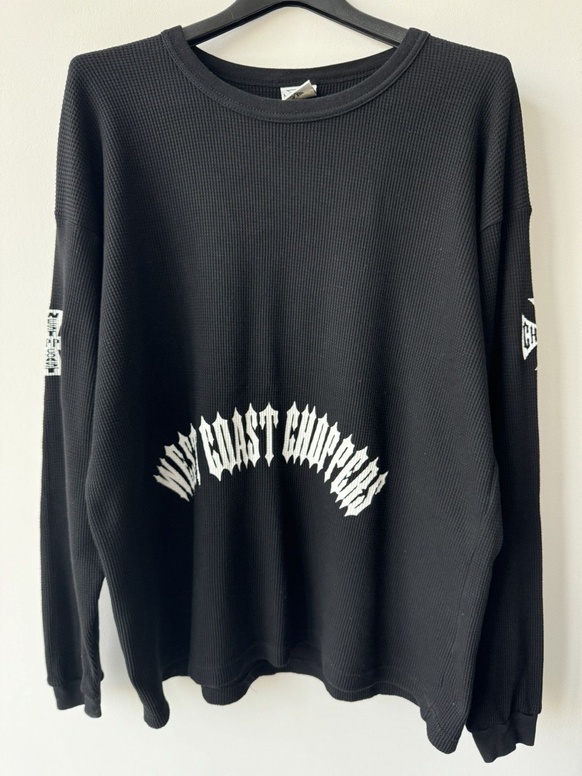 Vintage VINTAGE 90s WEST COAST CHOPPERS THERMAL OVERSIZED FADED RARE Size US XL / EU 56 / 4 - 1 Thumbnail