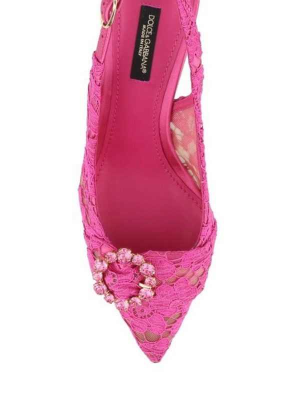 Dolce & Gabbana o1y0925 Spool Heel Pumps in Fuchsia Size US 6 / IT 36 - 3 Thumbnail