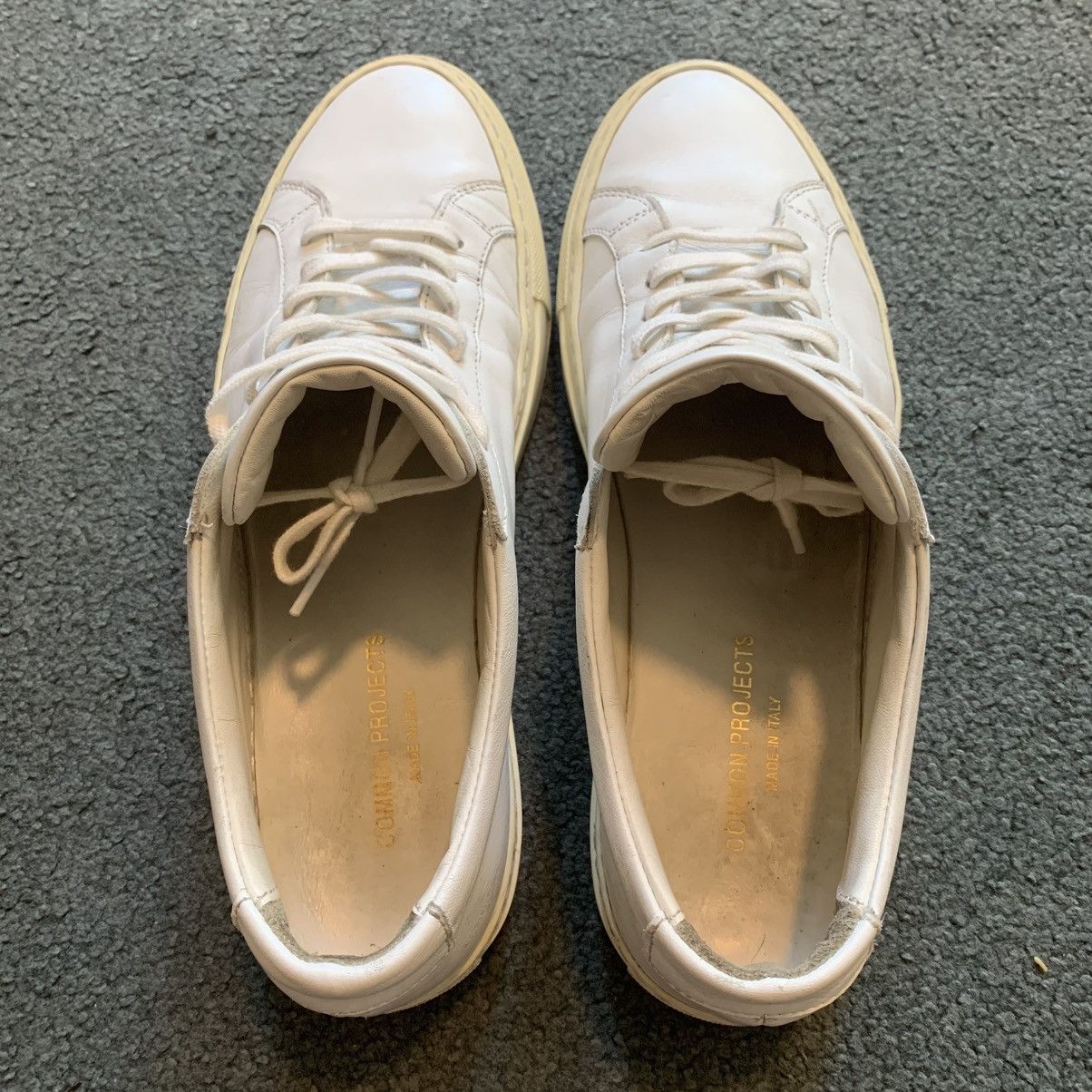 Common Projects COMMON PROJECTS ORIGINAL ACHILES LOW TOP SNEAKERS Size US 10 / IT 40 - 5 Thumbnail