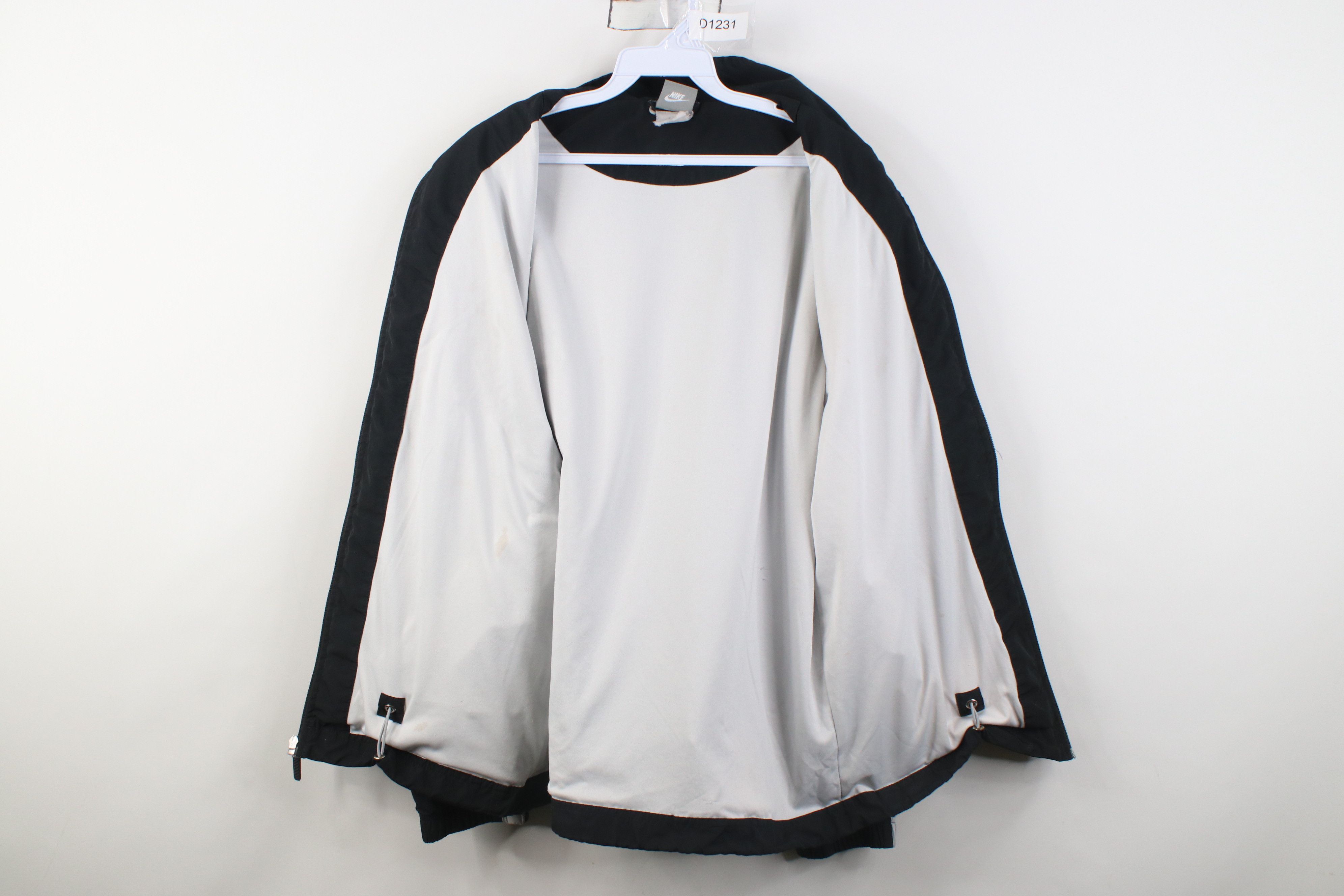 Nike Vintage Y2K Nike Swim Scott Swoosh Lined Windbreaker Jacket Size US M / EU 48-50 / 2 - 8 Thumbnail