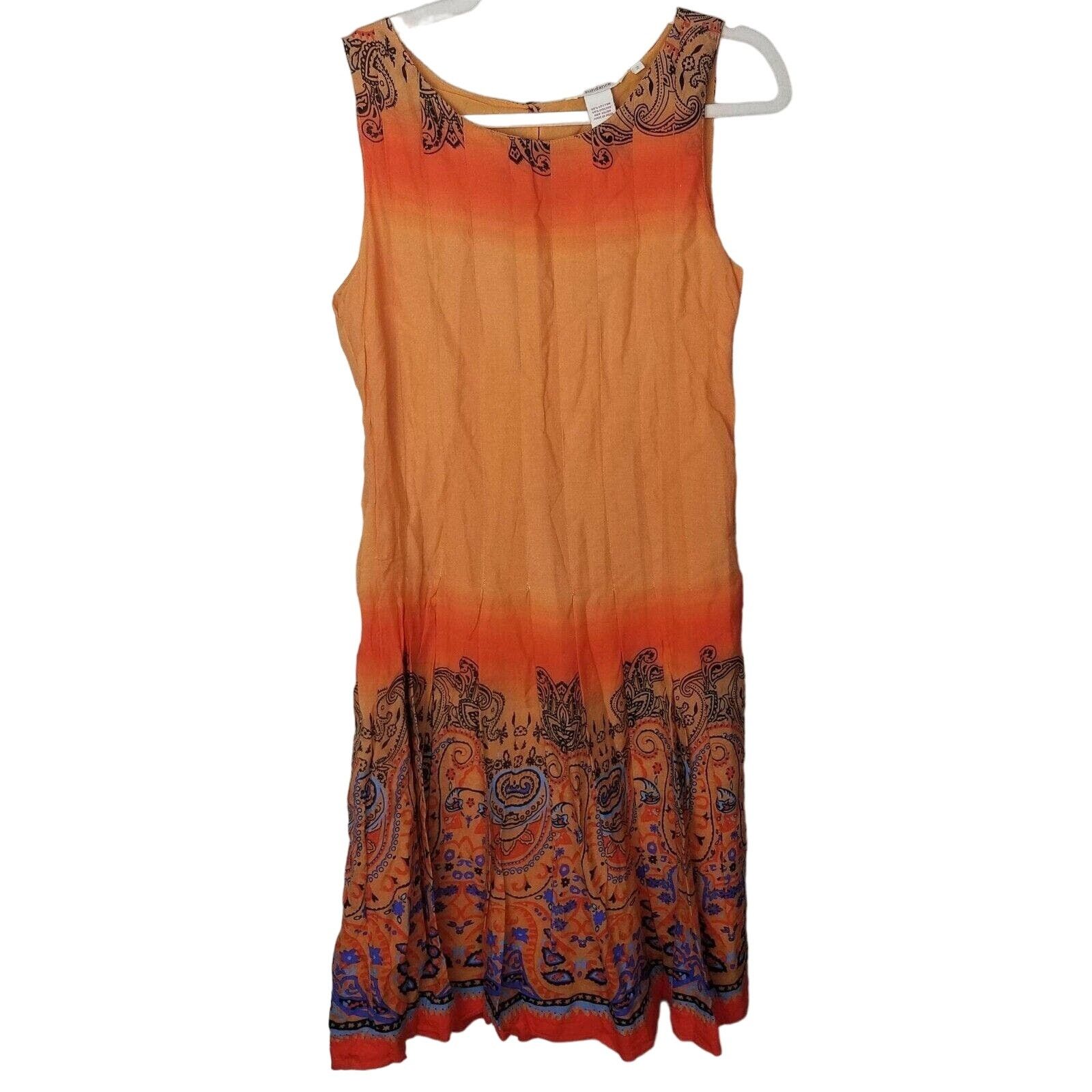 Sundry Sundance Womens Midi Dress Floral Paisley Sz 2 Indie Artsy Size XS / US 0-2 / IT 36-38 - 1 Thumbnail