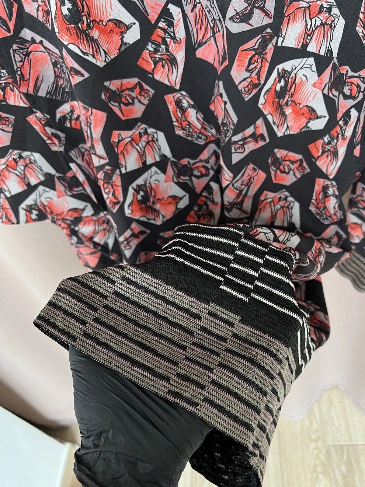 Other Save The Queen Reversible Midi Dress Size XL Avant Garde Size XL / US 12-14 / IT 48-50 - 9 Thumbnail