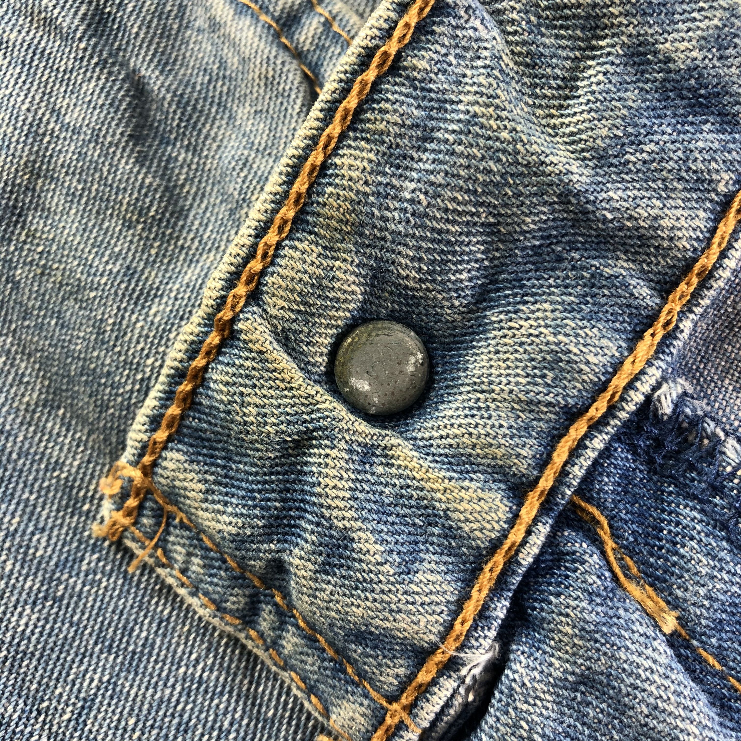 Levi's Vintage Blue Wash Levis 520 Jeans-J3930 Size US 29 - 9 Thumbnail