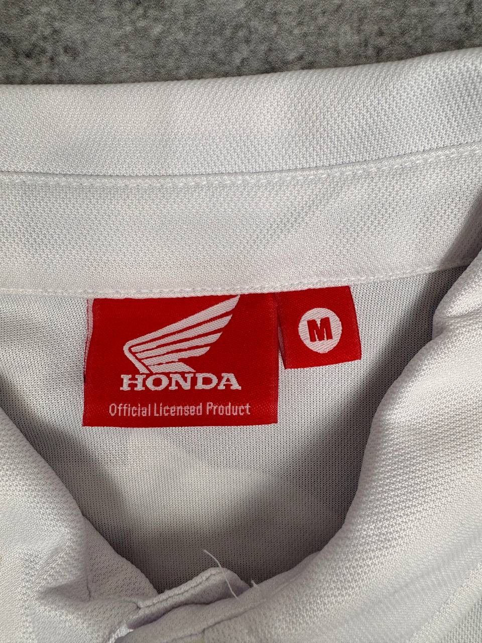 Honda Honda Men's HRC Racing Replica Polo Shirt White Size M Size US M / EU 48-50 / 2 - 4 Thumbnail