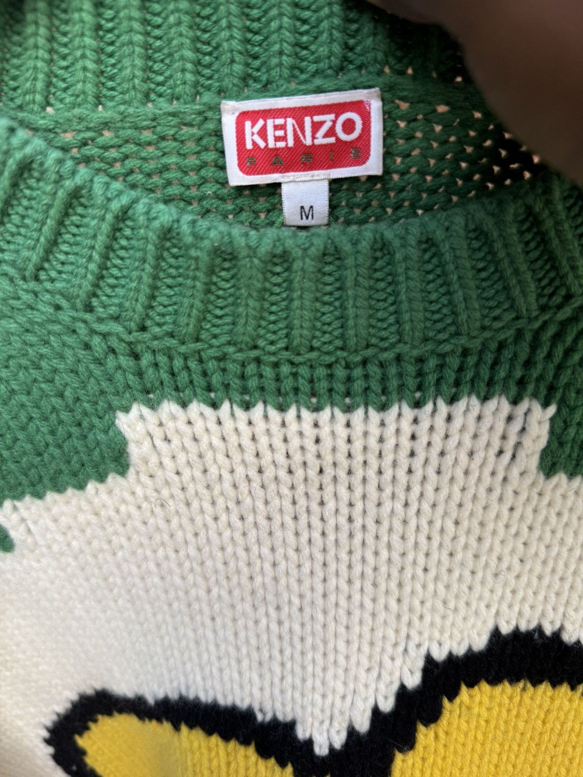 Kenzo Kenzo poppy flower knitwear Size US L / EU 52-54 / 3 - 7 Thumbnail