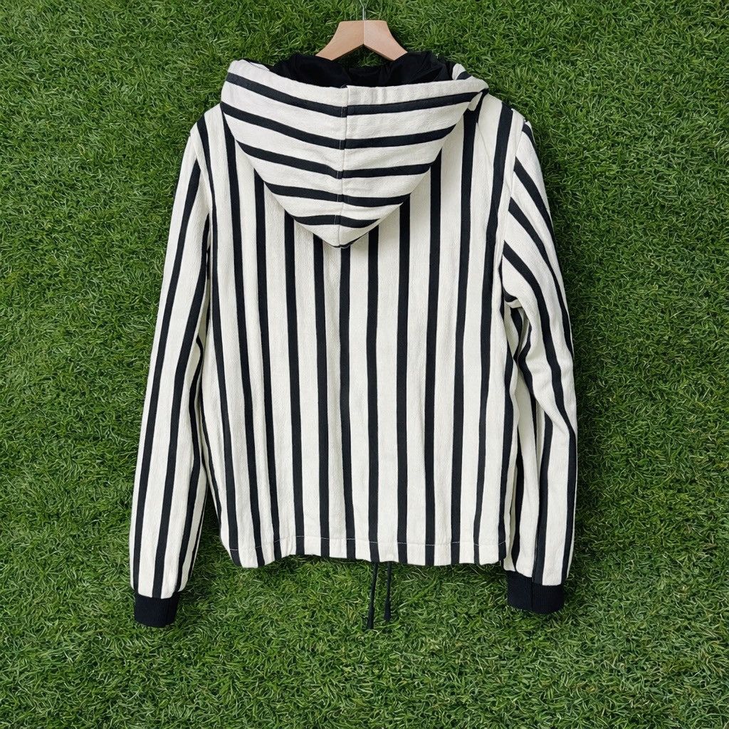Saint Laurent Paris Saint Laurent Paris “Teddy Baja” striped hoodie Size US M / EU 48-50 / 2 - 2 Thumbnail