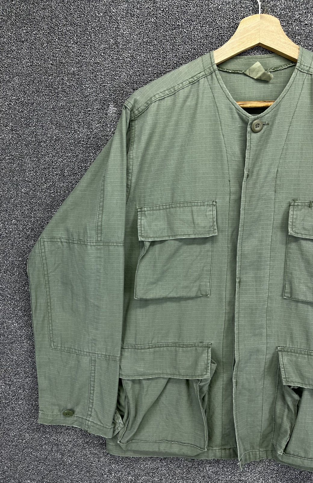 Vintage Vintage Rotcho Military Tactical Pocket Rip Stop Jacket Size US S / EU 44-46 / 1 - 3 Thumbnail