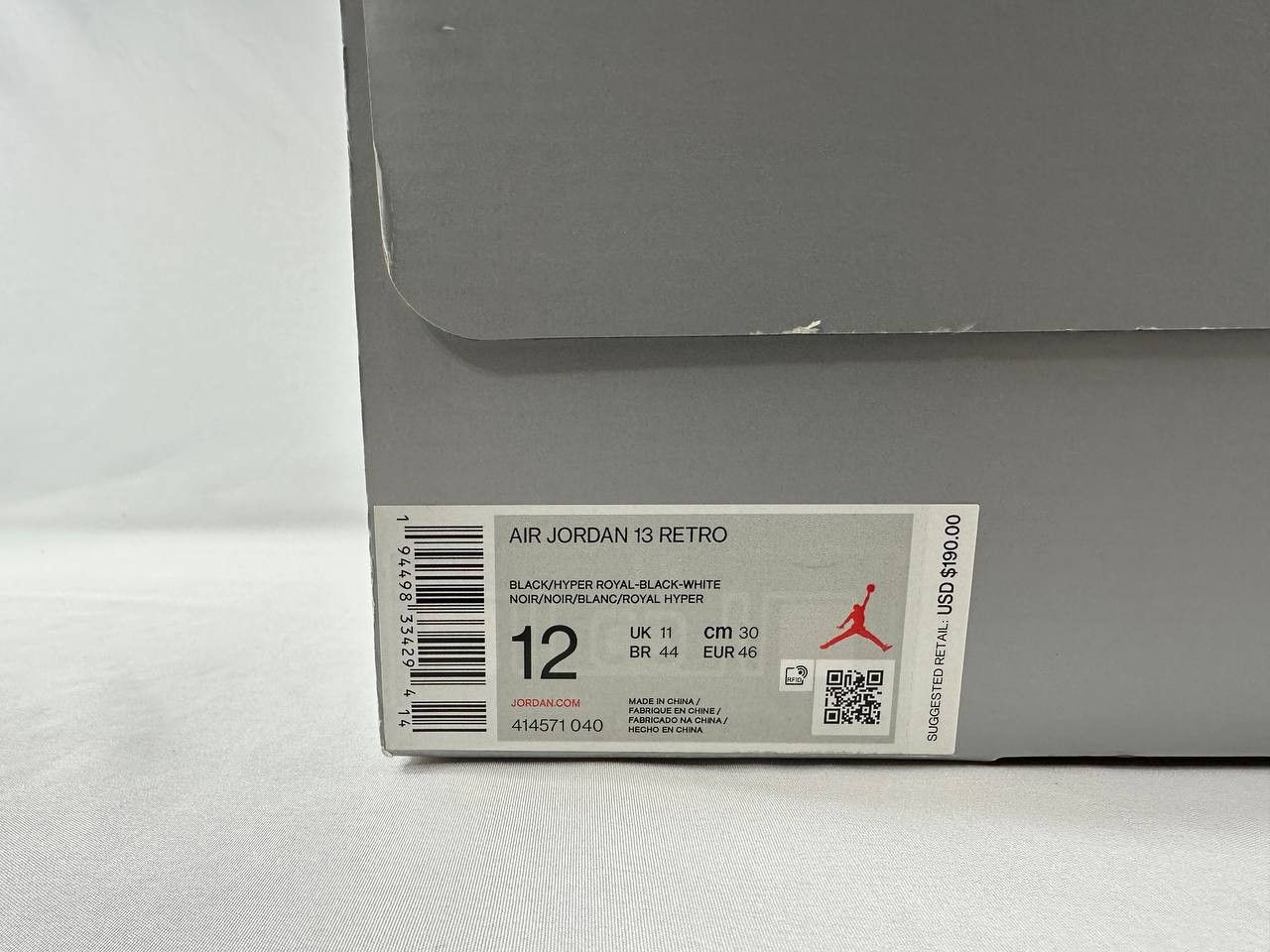 Nike Nike Air Jordan 13 Retro 'Hyper Royal' 414571-040 Size US 12 / EU 45 - 15 Thumbnail