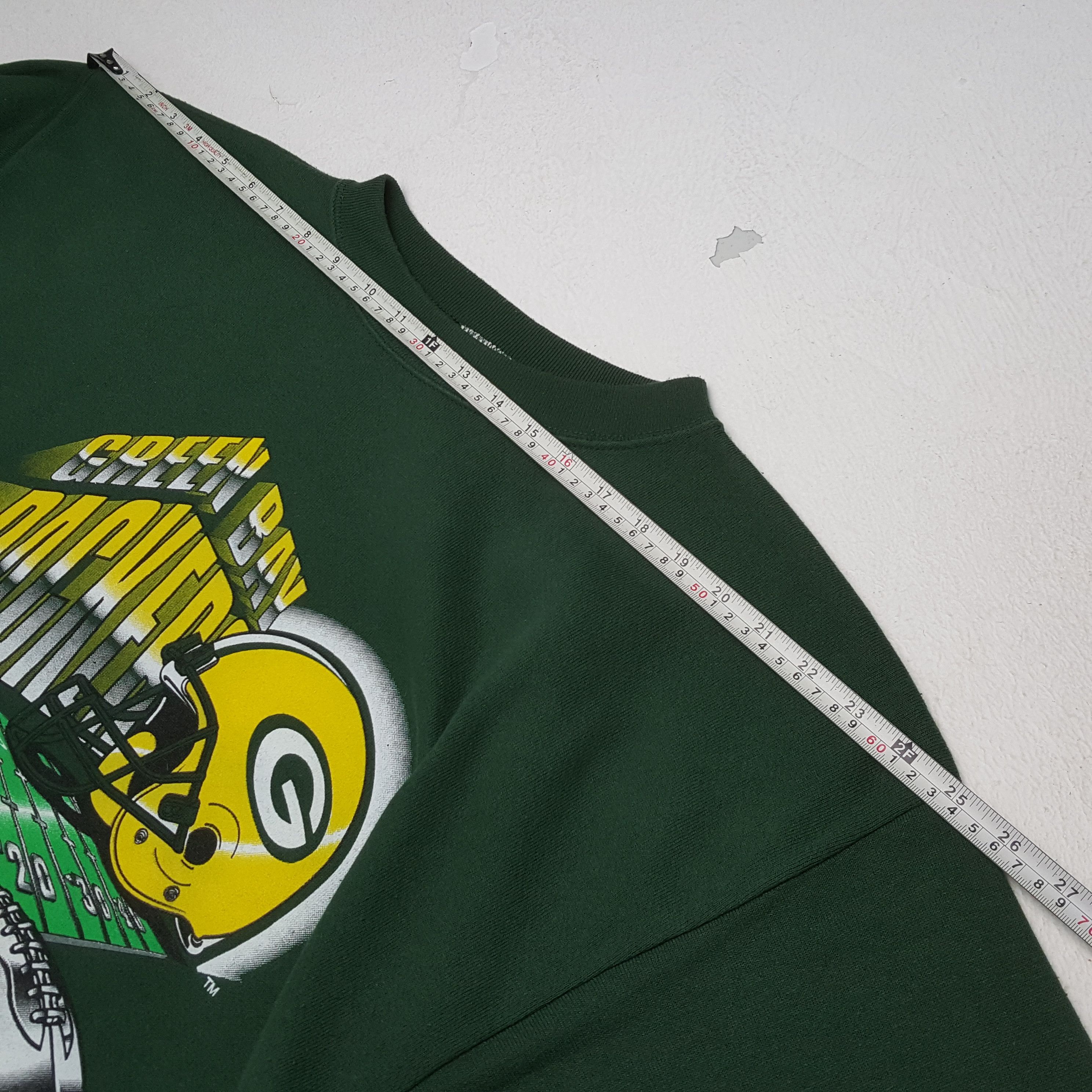 NFL × Vintage GREENBAY PACKERS NFL Football Team Vintage Sweatshirt Size US XL / EU 56 / 4 - 4 Thumbnail