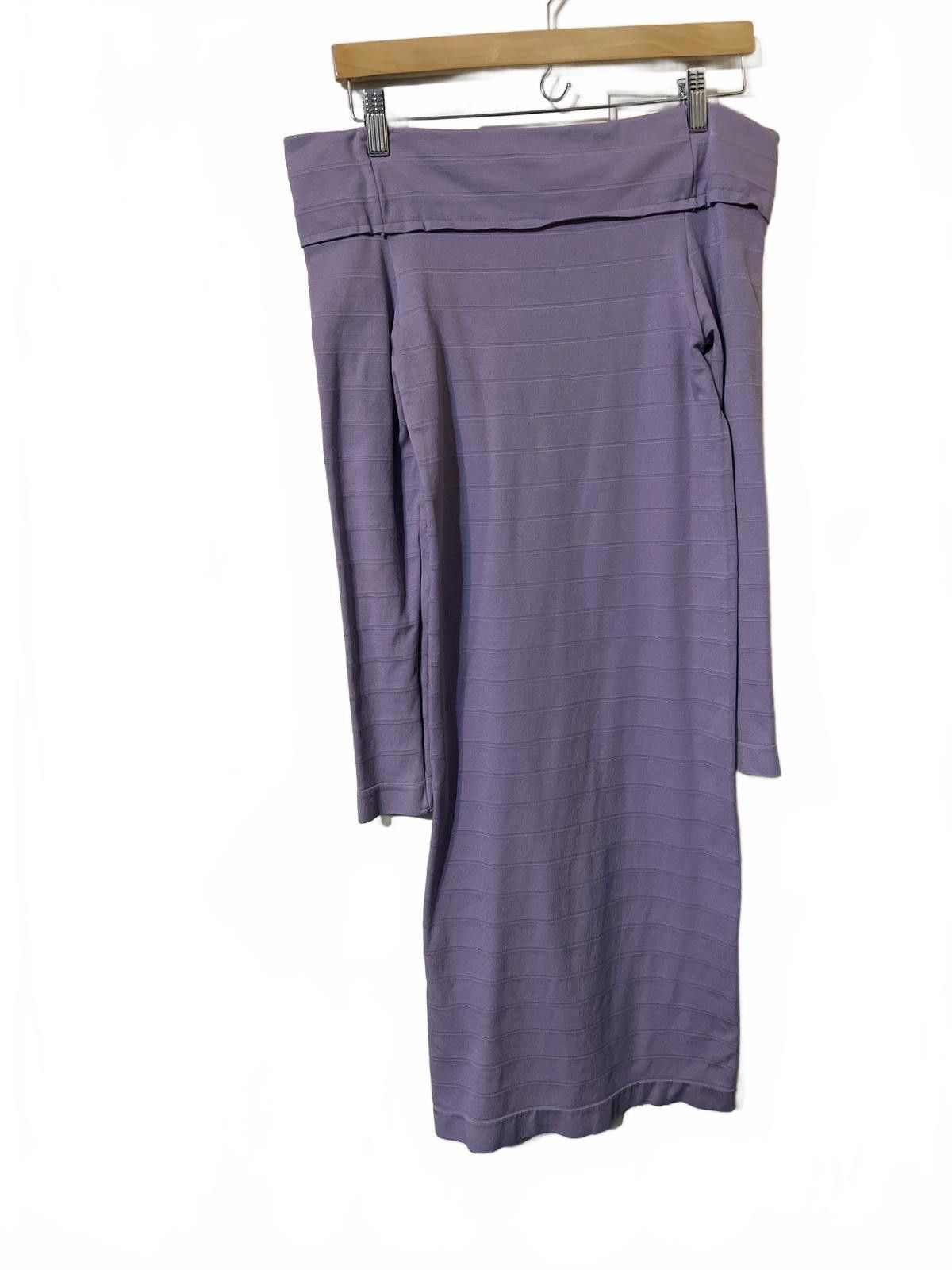 Venus Venus Lavender Off-Shoulder Bodycon Dress Size M Size M / US 6-8 / IT 42-44 - 6 Thumbnail