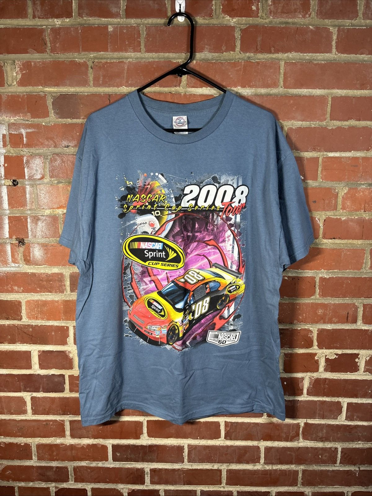 NASCAR Vintage Y2k NASCAR SPRINT 2008 Tour Racing Schedule Size XL Size US XL / EU 56 / 4 - 1 Thumbnail