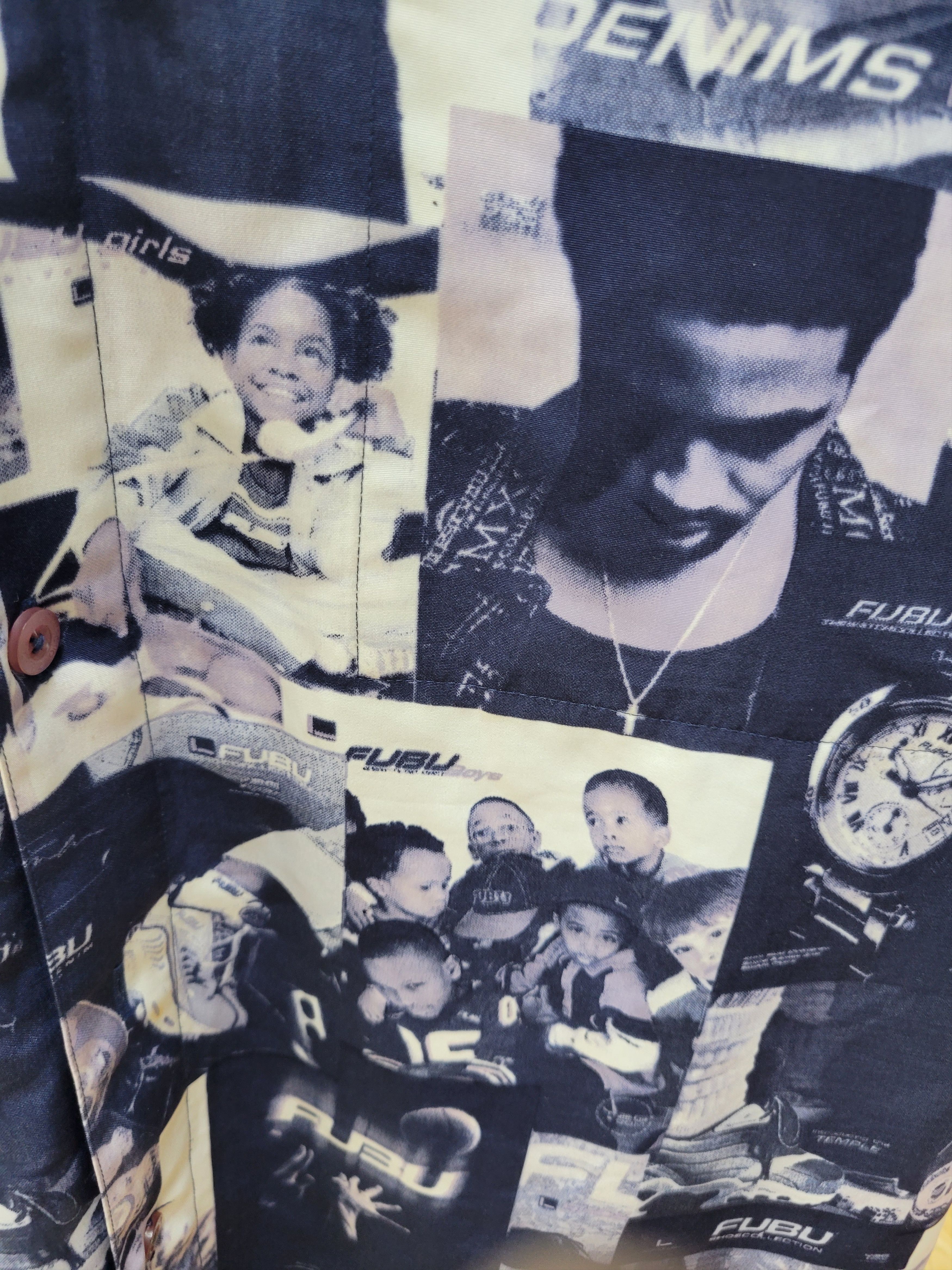Fubu × Vintage Vintage rare LL cool J fubu button up shirt Size US XXL / EU 58 / 5 - 3 Thumbnail