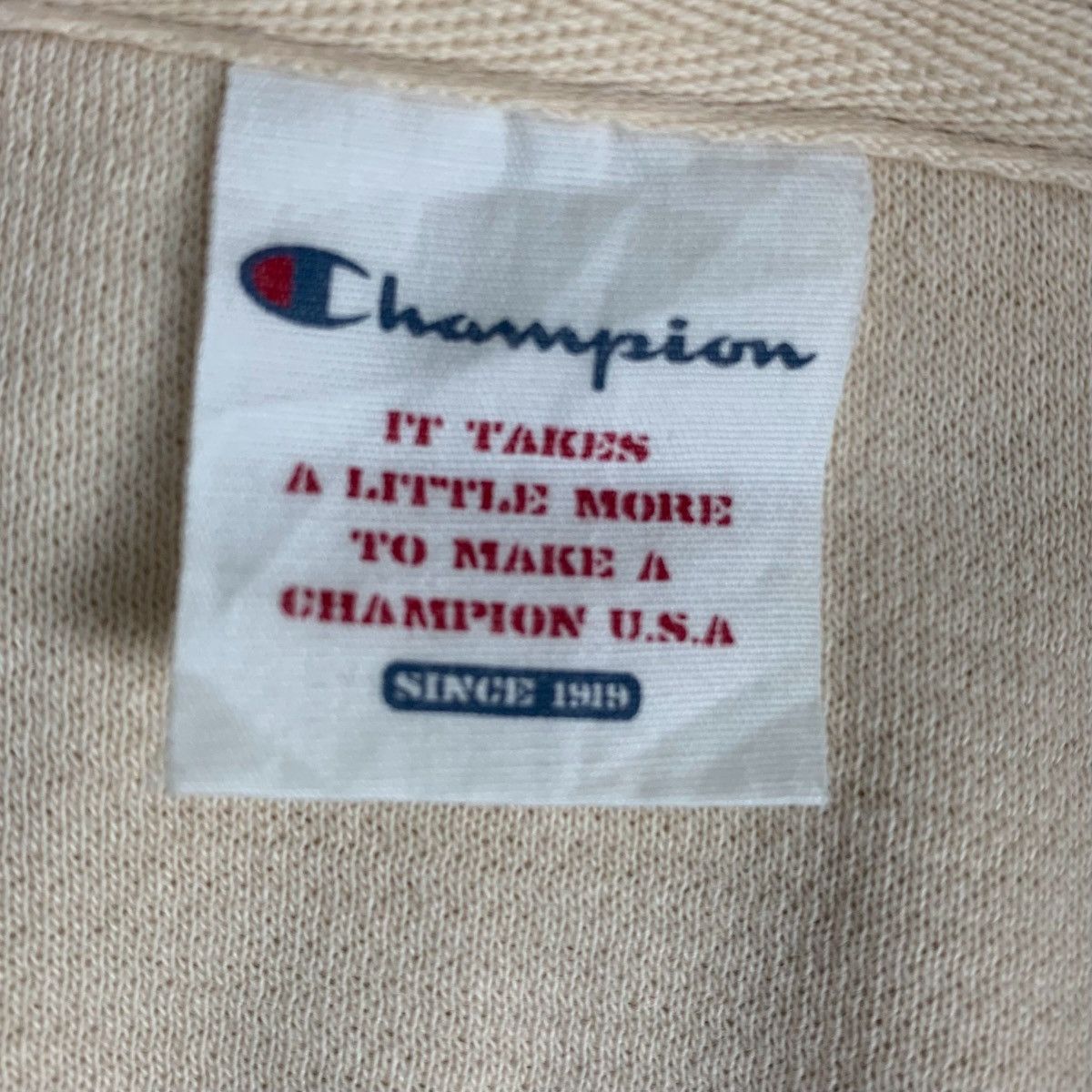 Champion × Vintage Vintage Champion Apparel halfZipper JapanesBrand Sweetshirt Size US XL / EU 56 / 4 - 9 Thumbnail