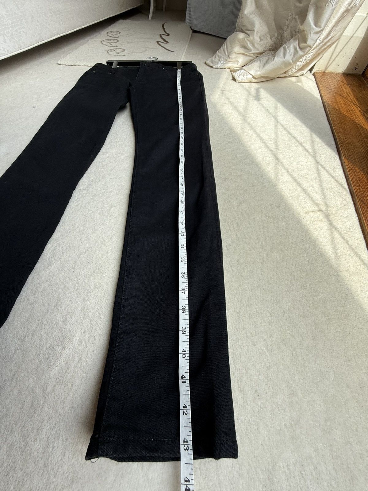 Saint Laurent Paris Saint Laurent D02 black slim skinny jeans 31 Size US 31 - 7 Thumbnail
