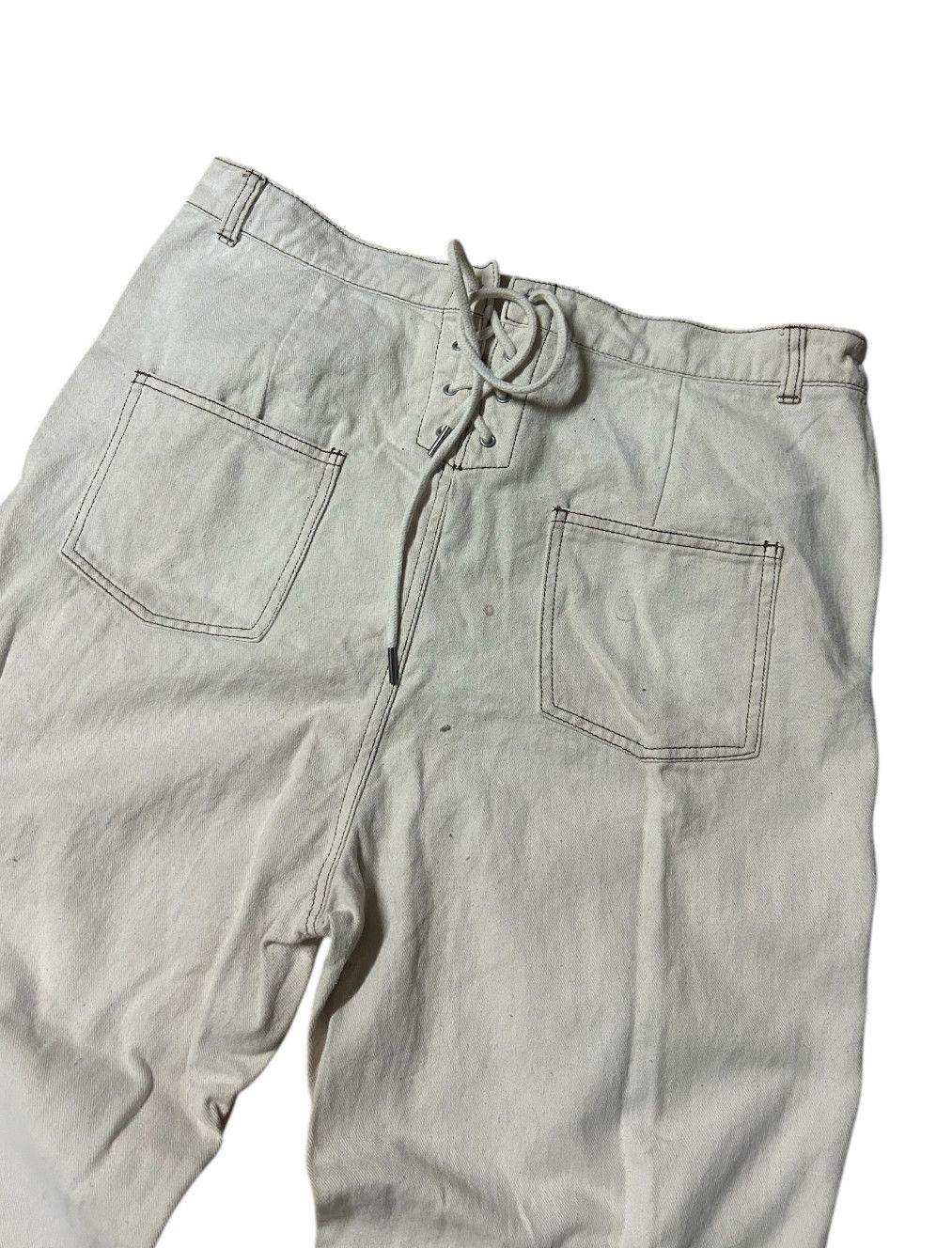 Japanese Brand × Vintage Vintage Chip Clip Style Wide Denim Size US 36 / EU 52 - 6 Thumbnail