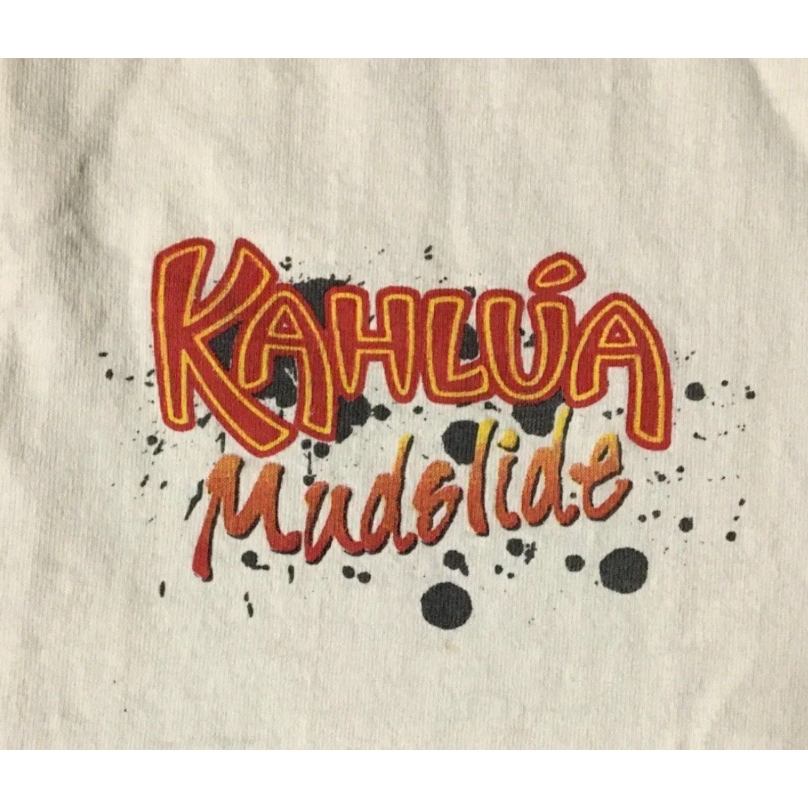Vintage VINTAGE Kahlua Mudslide How Come You Taste Good? Shirt XL White Beer Grunge 90s Funny Graphic Tee Mens Size US XL / EU 56 / 4 - 3 Thumbnail