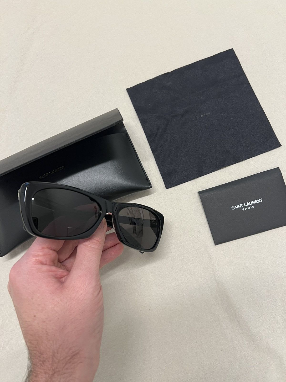 Yves Saint Laurent Saint Laurent SL 613 Cat-Eye Sunglasses Size ONE SIZE - 2 Thumbnail