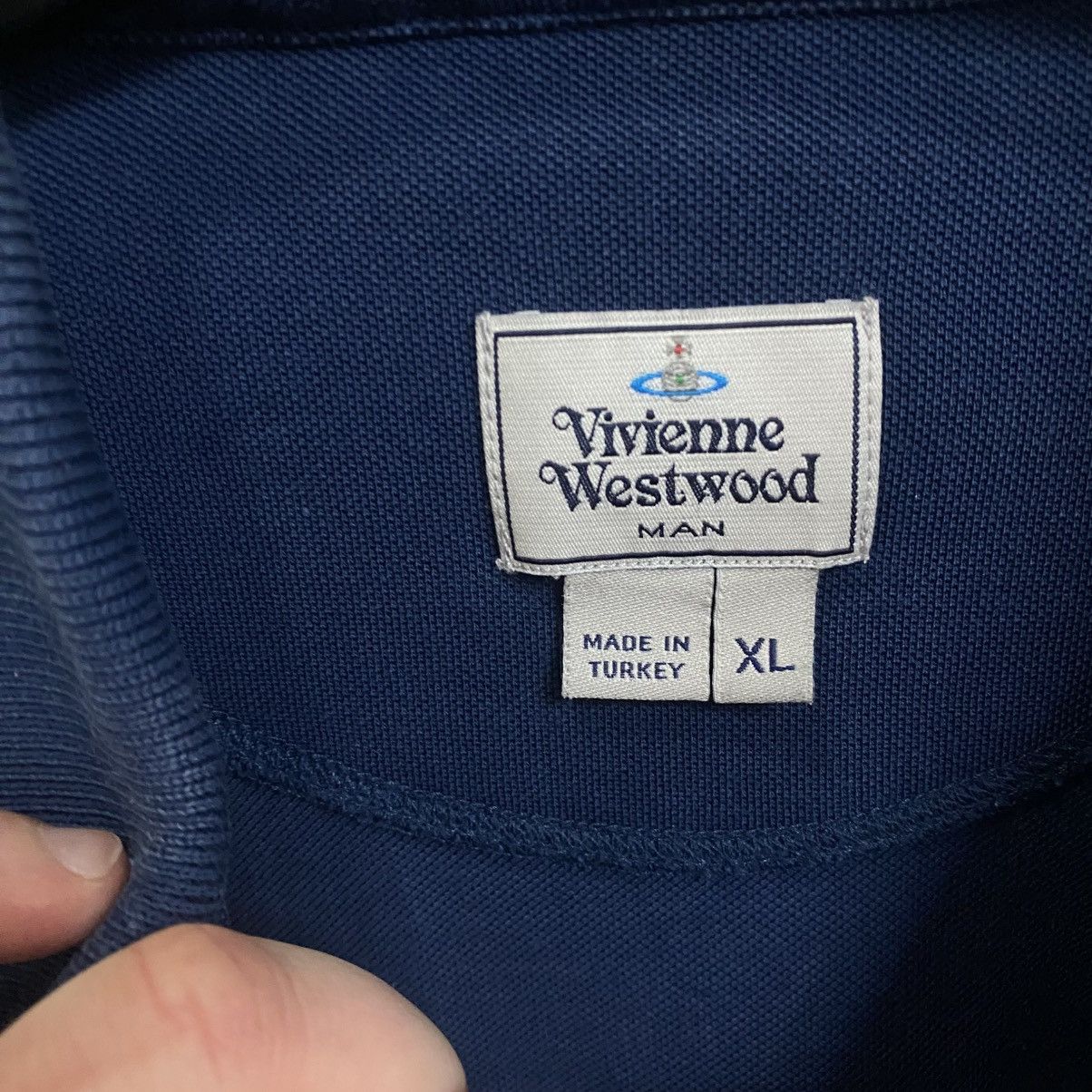 Vivienne Westwood Vivienne Westwood Polo T-Shirt Orb Logo Luxury Size US XL / EU 56 / 4 - 7 Thumbnail