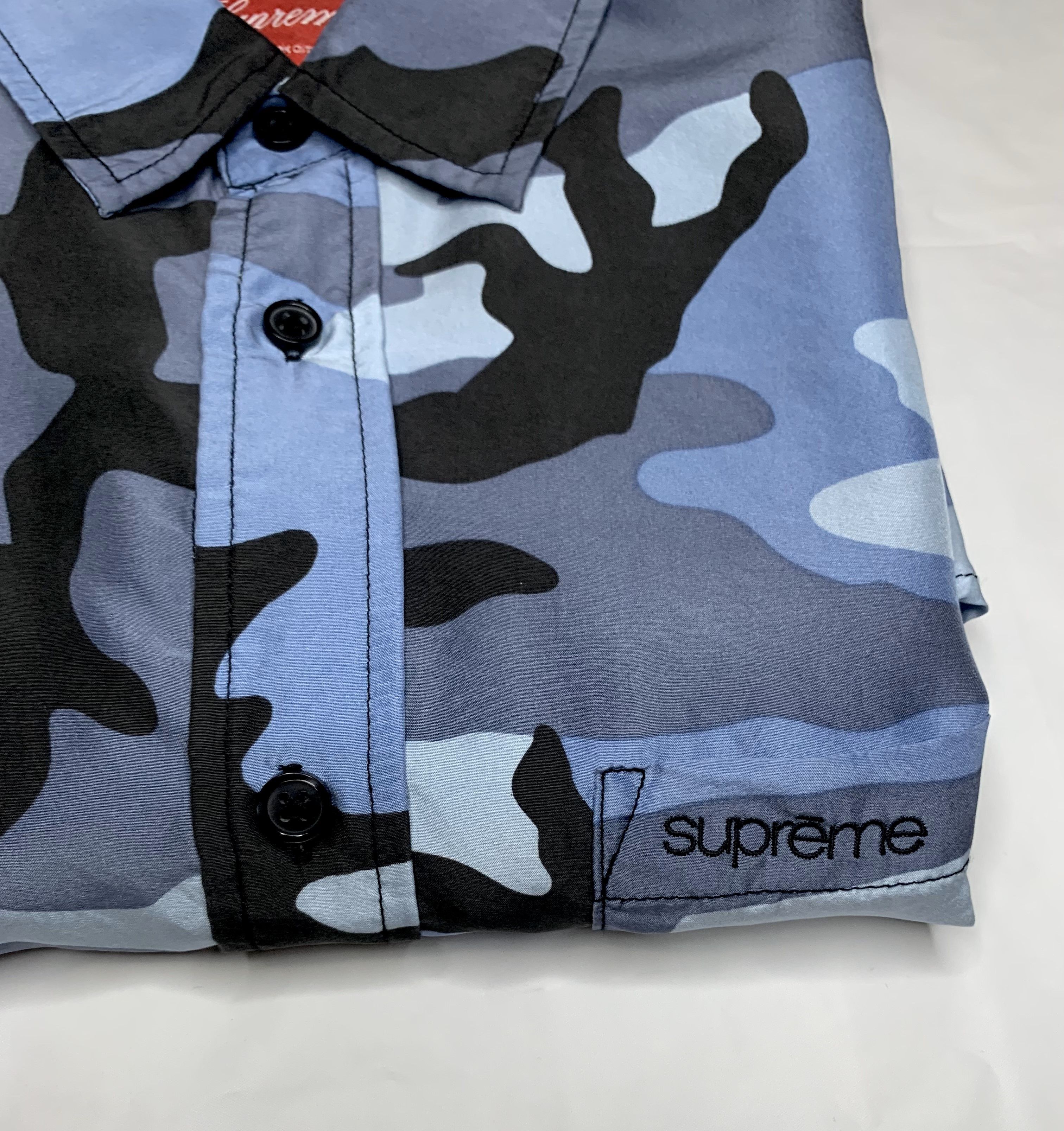 Supreme Supreme SS19 Silk Long Sleeve (L) Size US L / EU 52-54 / 3 - 7 Thumbnail