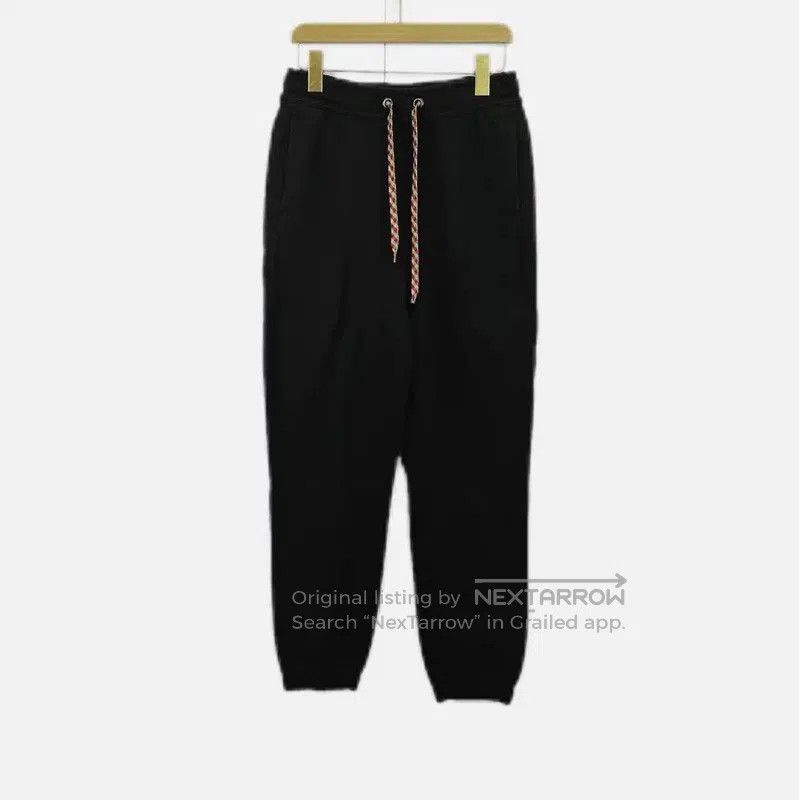 Burberry Burberry Black Cotton Casual Pants for Women. Size 22" - 1 Thumbnail