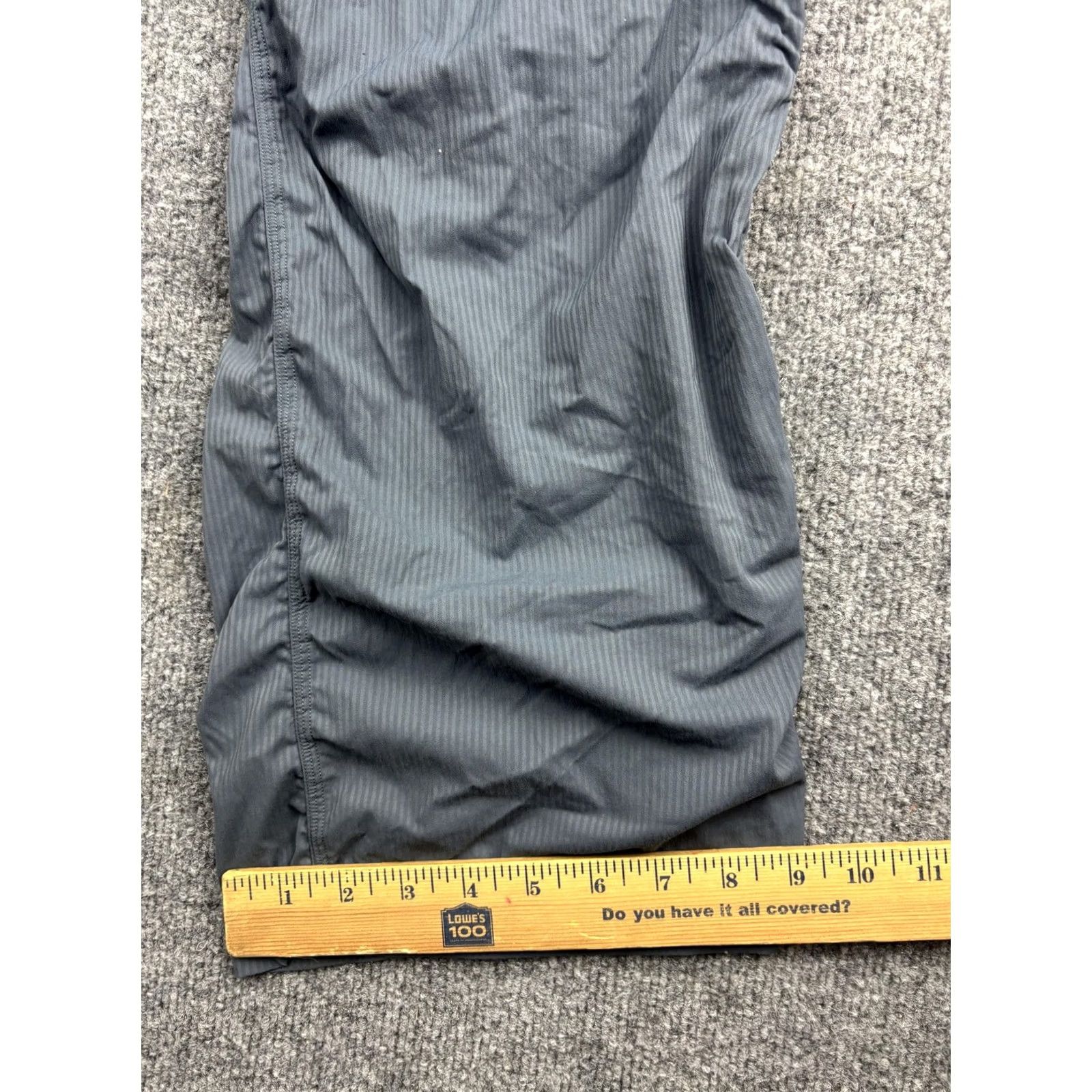 Lululemon Lululemon Cargo Pants Womens Medium Gray Ruched Drawstring Hem Nylon Joggers Size 32" / US 10 / IT 46 - 6 Thumbnail
