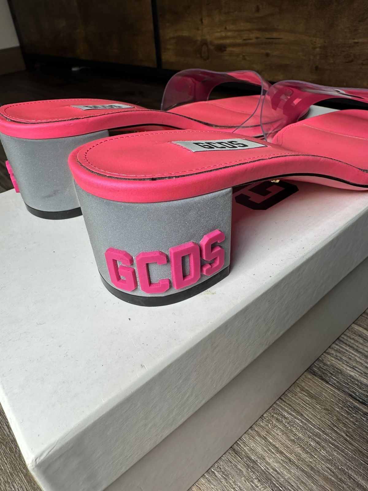 GCDS GCDS slides women logo detail sandals Size US 8.5 / IT 38.5 - 5 Thumbnail