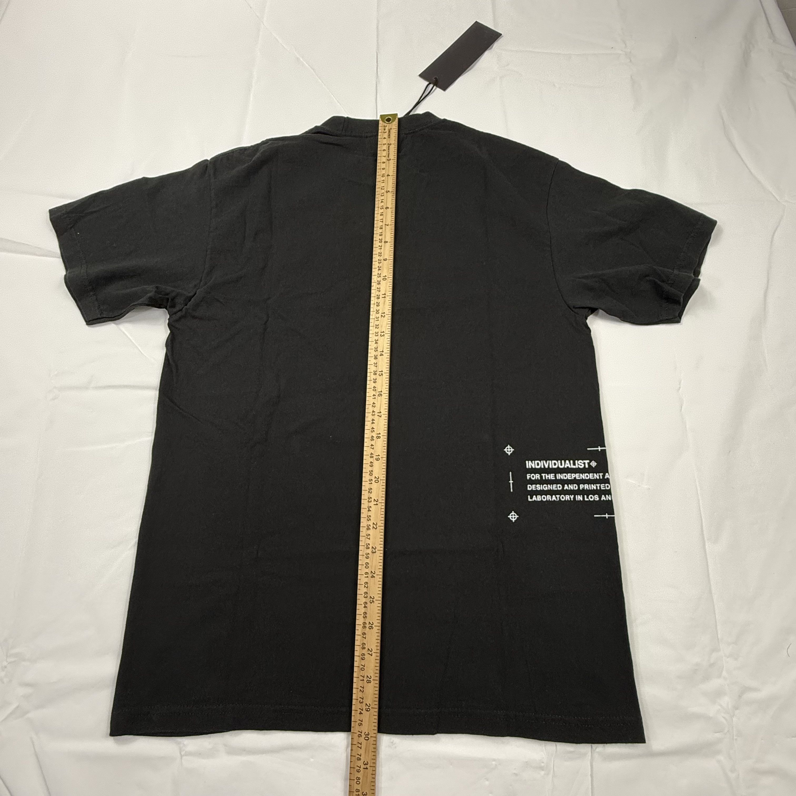 INDIVIDUALIST Individualist Los Angeles Graphic T-Shirt Black Wolf Warrior Size US M / EU 48-50 / 2 - 5 Thumbnail