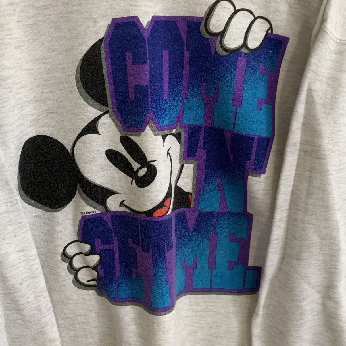 Mickey Mouse × Vintage Vintage Mickey Mouse Disney Sweatshirt Large Size US L / EU 52-54 / 3 - 4 Thumbnail