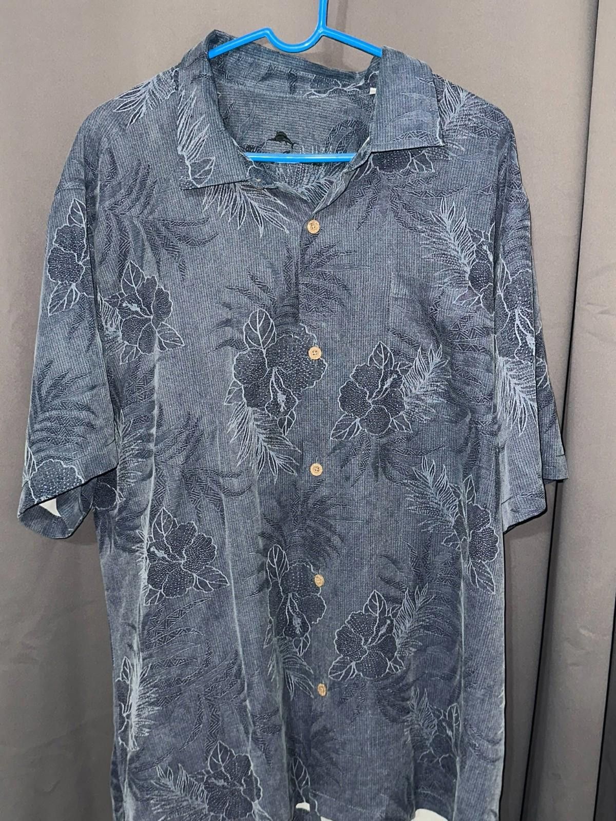 Tommy Bahama Tommy Bahama XXL Floral Island Silk Shirt Size 48R - 1 Thumbnail