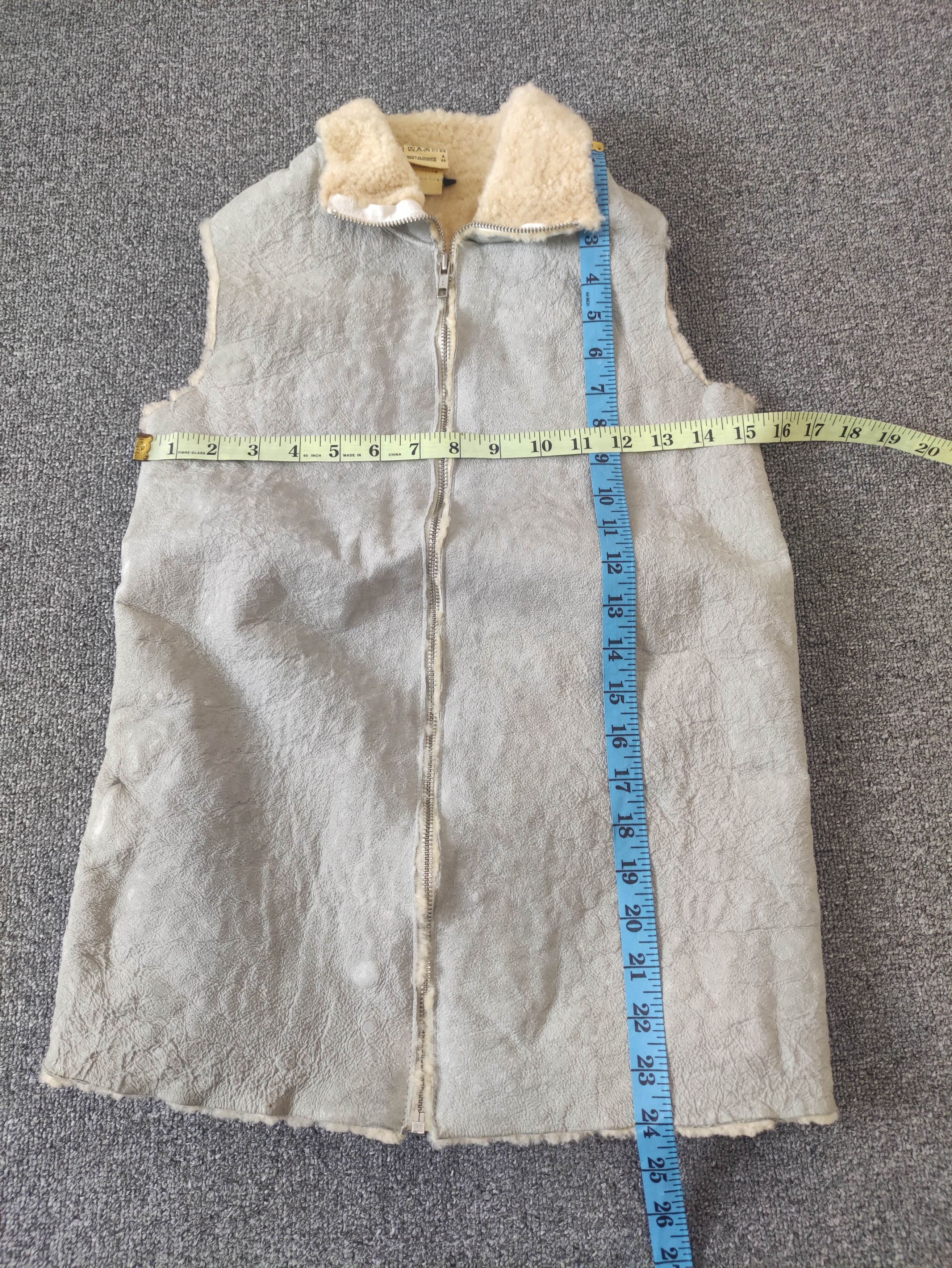 A.P.C. Vintage A.P.C Sheepskin Vest Zipper Size S / US 4 / IT 40 - 11 Thumbnail