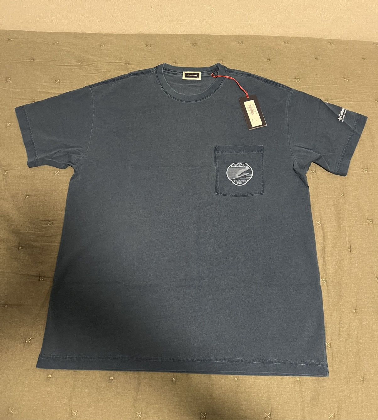 Kith Columbia Boarder Vintage Tee Size Medium