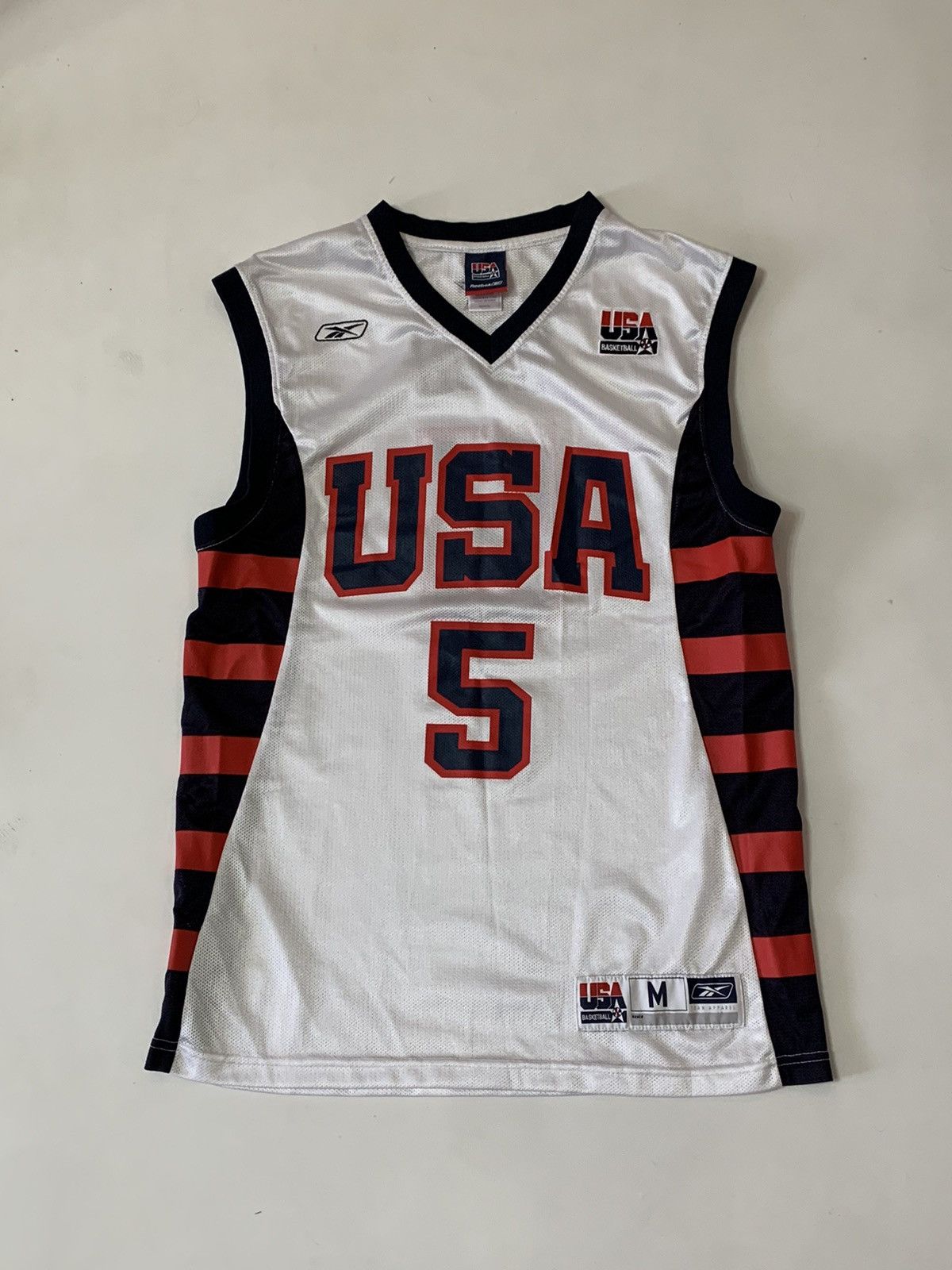 Other Vintage Team USA #5 Jason Kidd Reebok Jersey Men Size US M / EU 48-50 / 2 - 2 Thumbnail