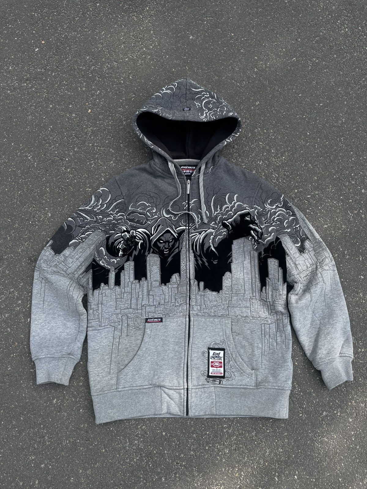 Ecko unltd zip up hoodie deals