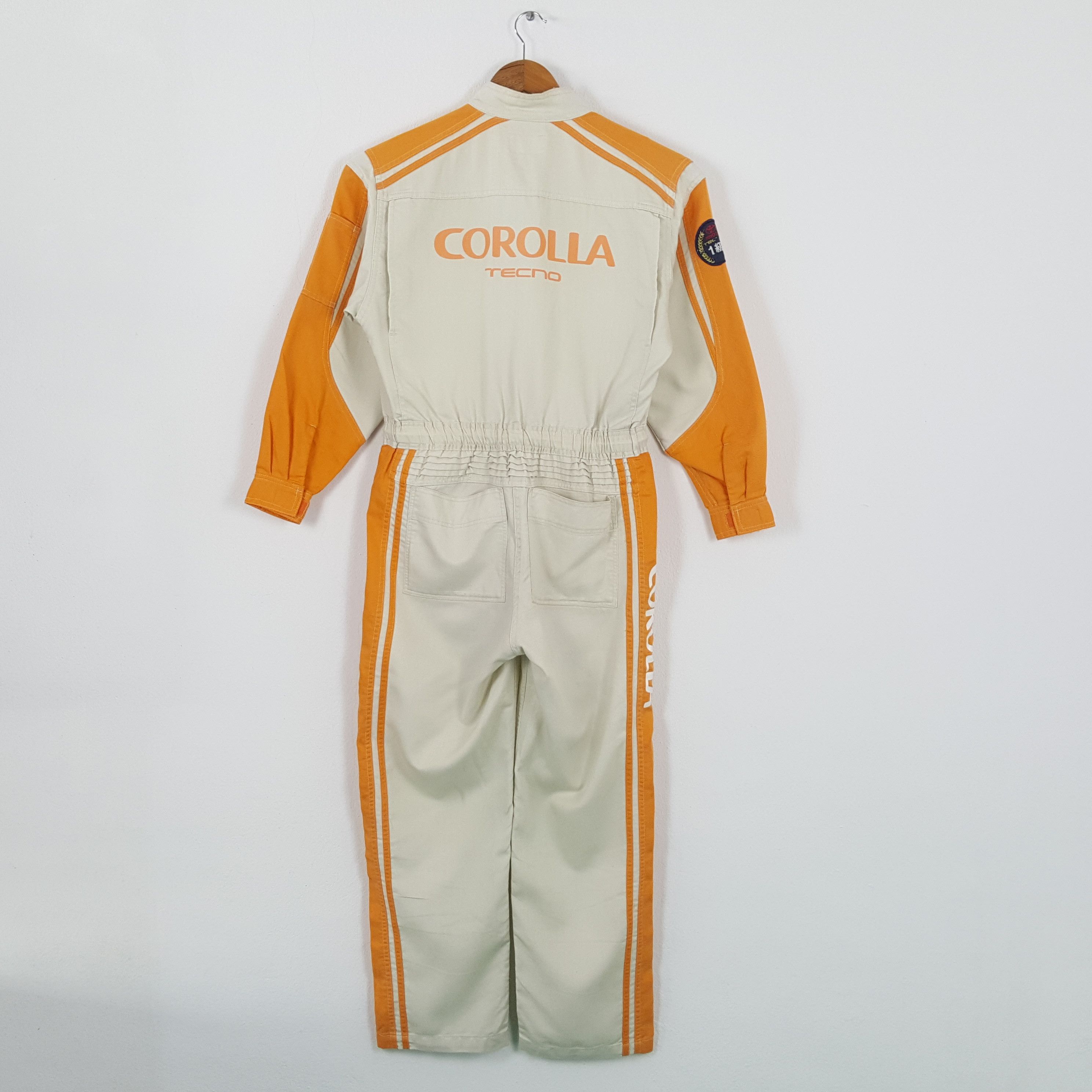 Vintage TOYOTA COROLLA TECNO Racing Team Coverall Jacket