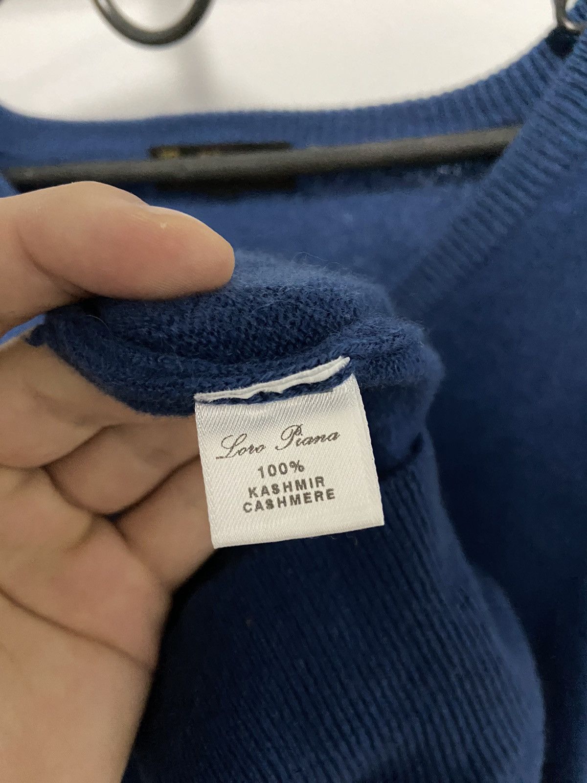 Loro Piana × Vintage Loro piana sweater knitted vintage cotton luxury Size US L / EU 52-54 / 3 - 8 Thumbnail