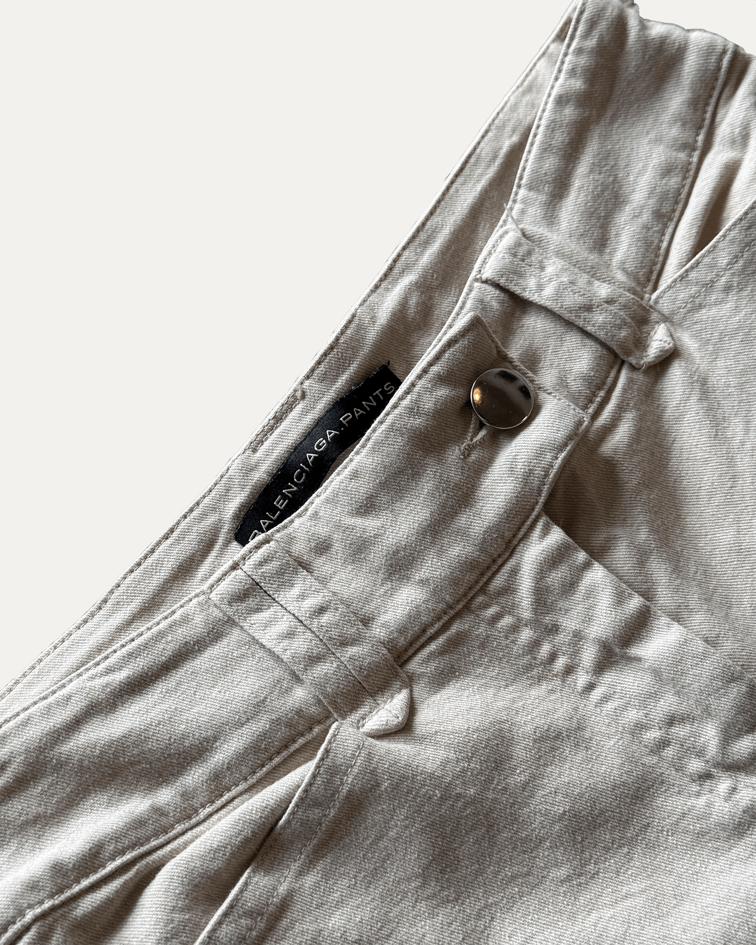 Balenciaga Balenciaga 2008 Beige Skinny Jeans Size 25" / US 0 / IT 36 - 3 Thumbnail