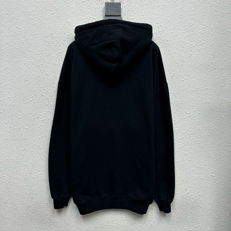 Balenciaga Balenciaga Mosaic Double B Letter Print Drawstring Hoodie Size US S / EU 44-46 / 1 - 2 Thumbnail