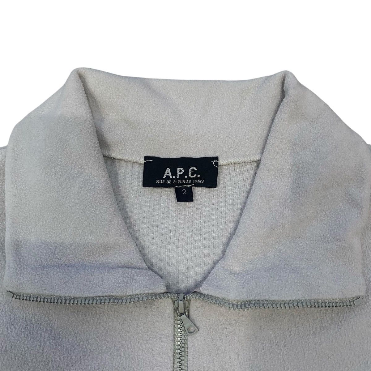 A.P.C. ‼️LAST DROP‼️A.P.C. Minimalist Zip-Up Fleece Jacket Size US M / EU 48-50 / 2 - 8 Thumbnail