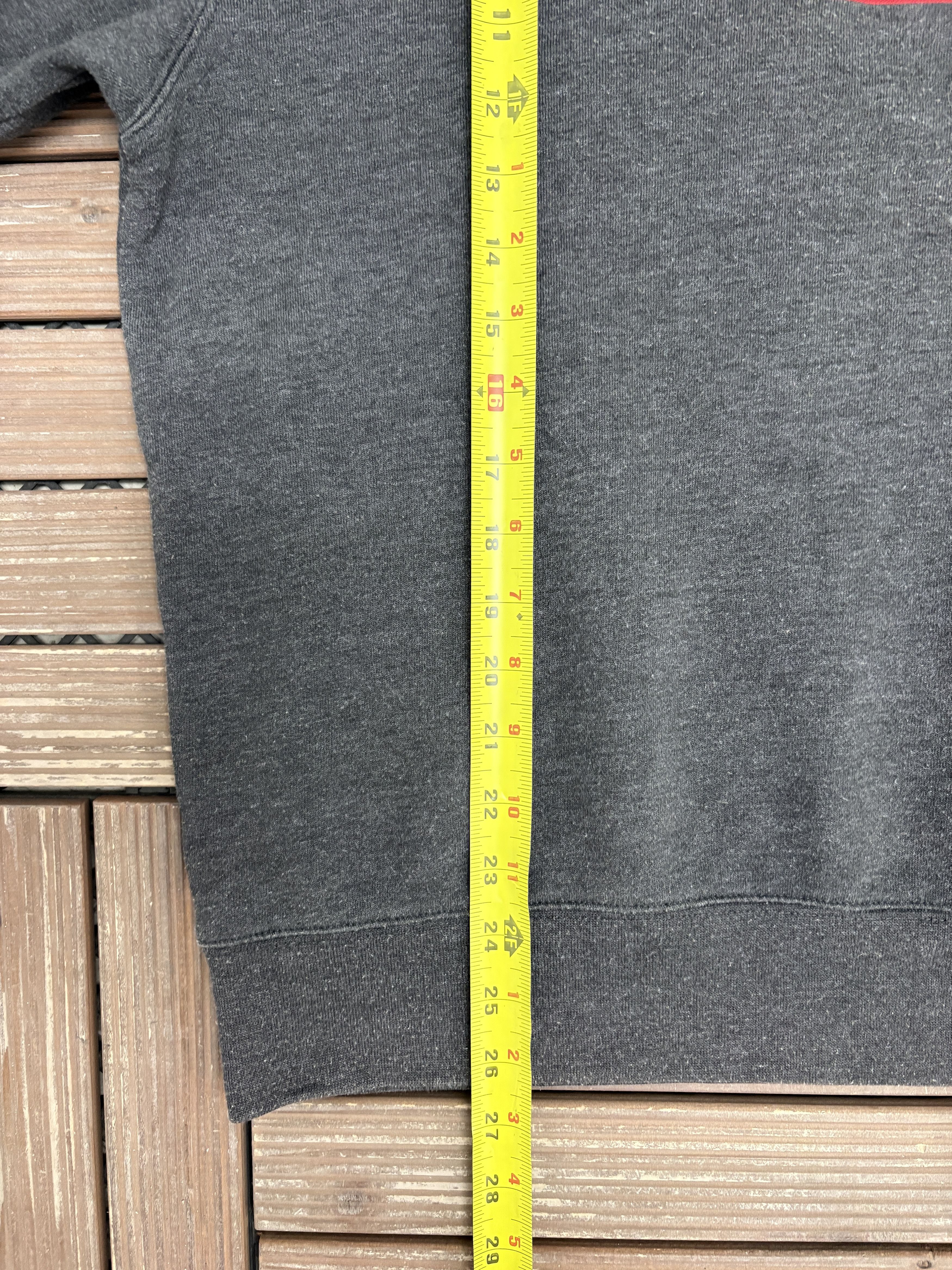 Vintage Cornell Big Red Est. 1865 Vintage Grey Quarter Zip Sweater Size US L / EU 52-54 / 3 - 7 Thumbnail