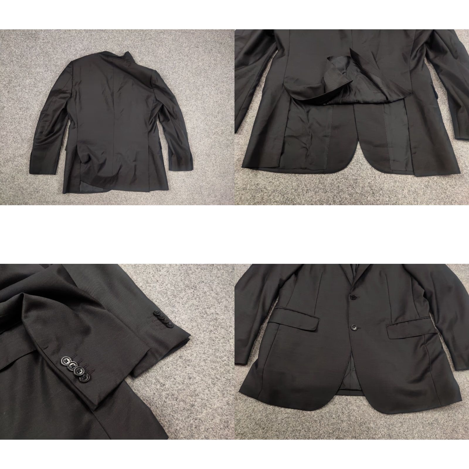 Ermenegildo Zegna Ermenegildo Zegna Mila blazer Dark Gray wool Jacket Size 50R - 8 Thumbnail