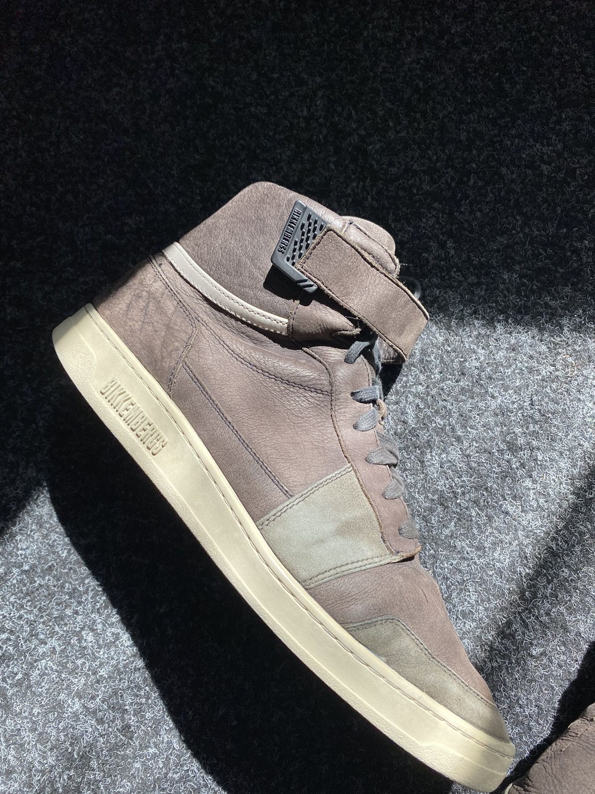 Designer × Dirk Bikkembergs Designer Dirk Bikkembergs Brown High Sneakers Opium 11.5 Size US 11.5 / EU 44-45 - 3 Thumbnail