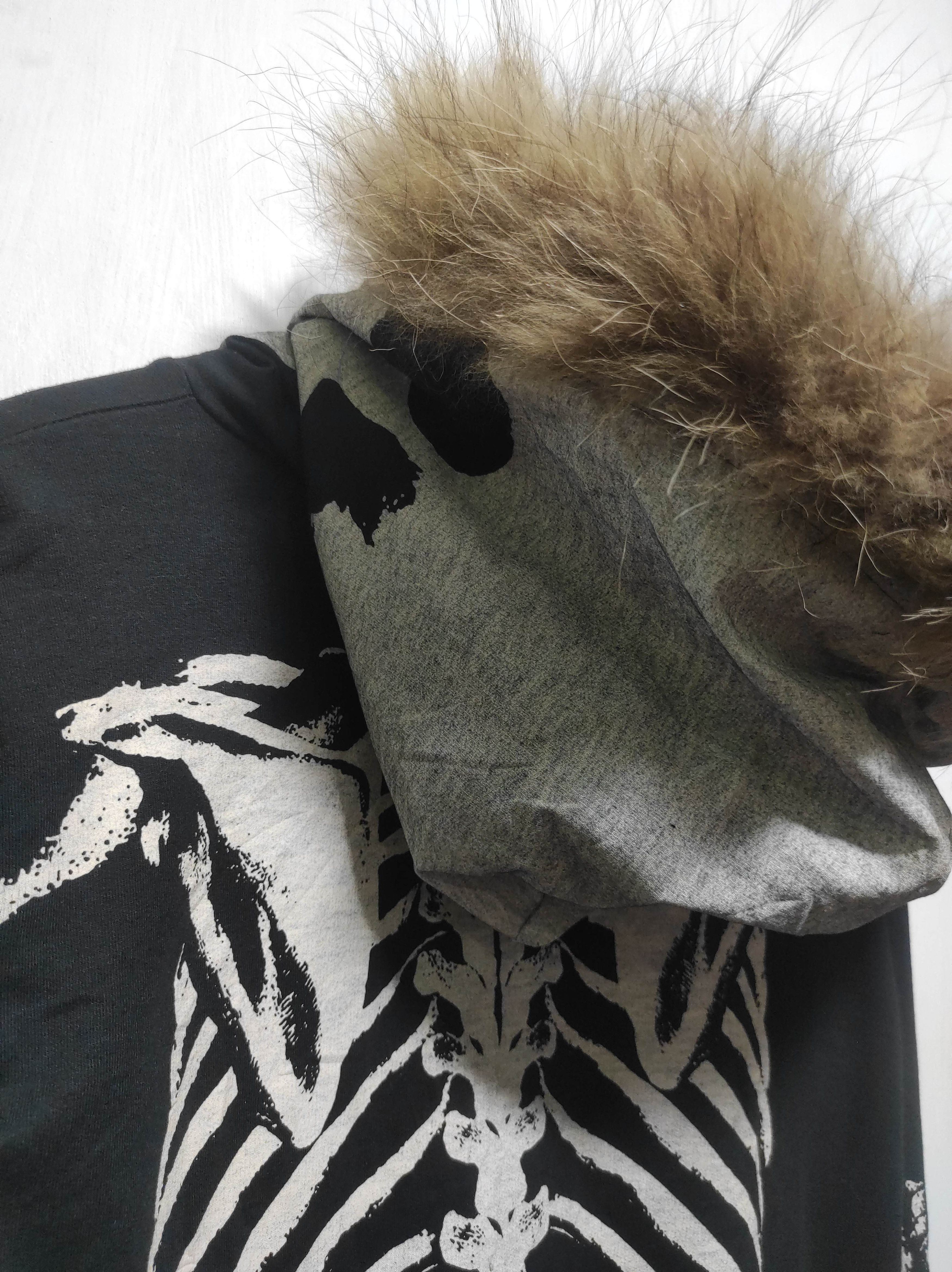 14th Addiction Skull Fur zip Hoodie if six was nine LGB style Size US M / EU 48-50 / 2 - 14 Thumbnail