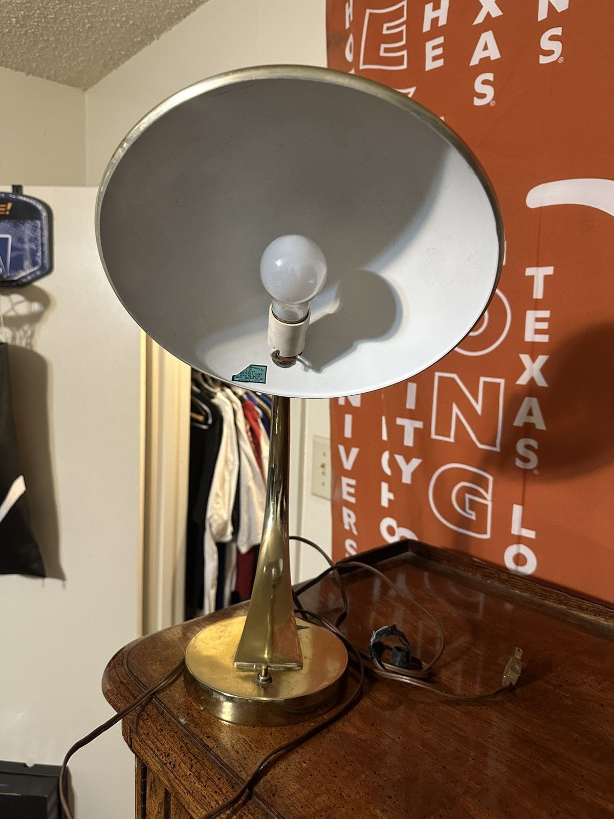 Vintage Vintage Maurizio Tempestini for Laurel adjustable lamp 1960s Size US XXS / EU 40 - 6 Thumbnail