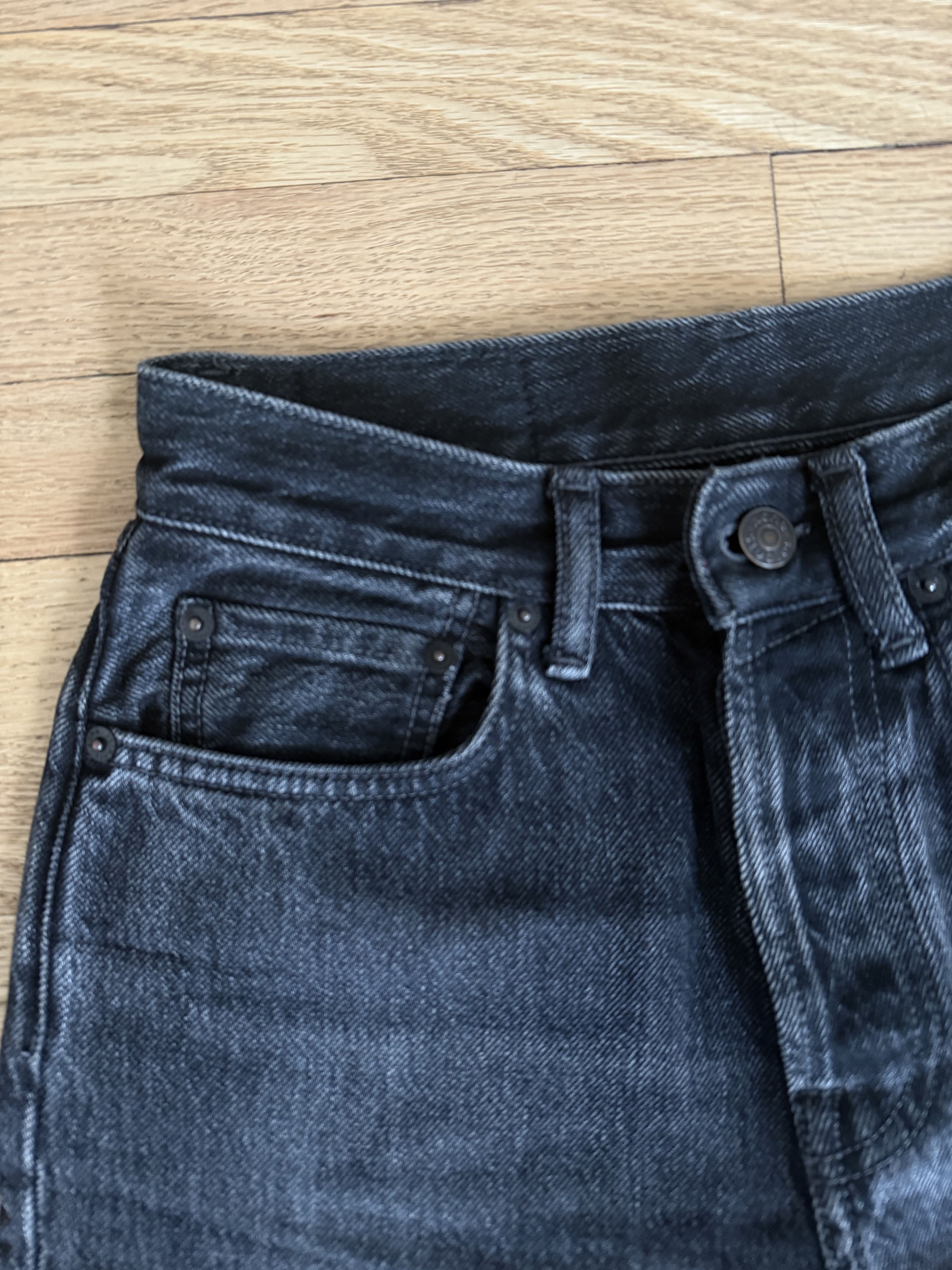 Acne Studios Black Acne Denim Size 23" - 5 Thumbnail
