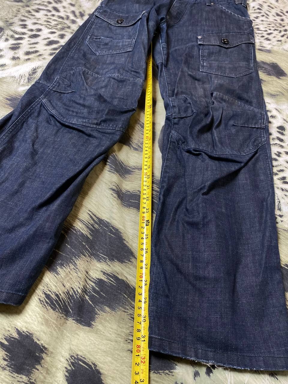 G-Star CHILL BAGGY FADED MULTIPOCKET BONDAGE CARGO PANTS Size US 32 / EU 48 - 13 Thumbnail